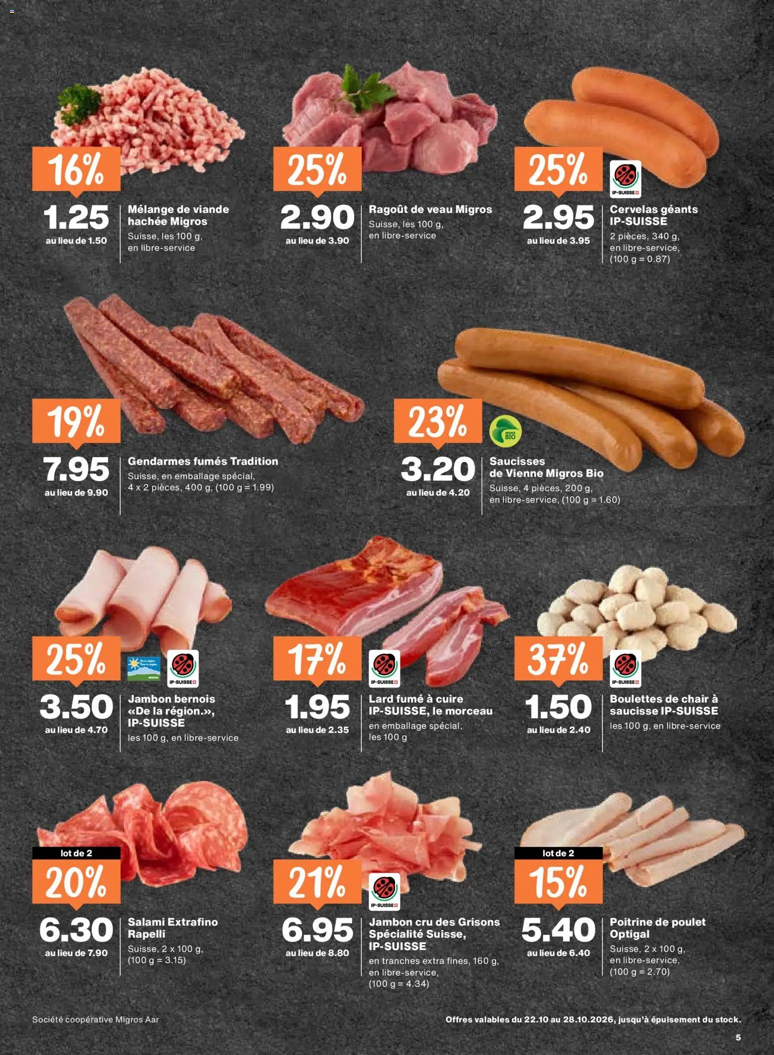 Migros aktionen FR