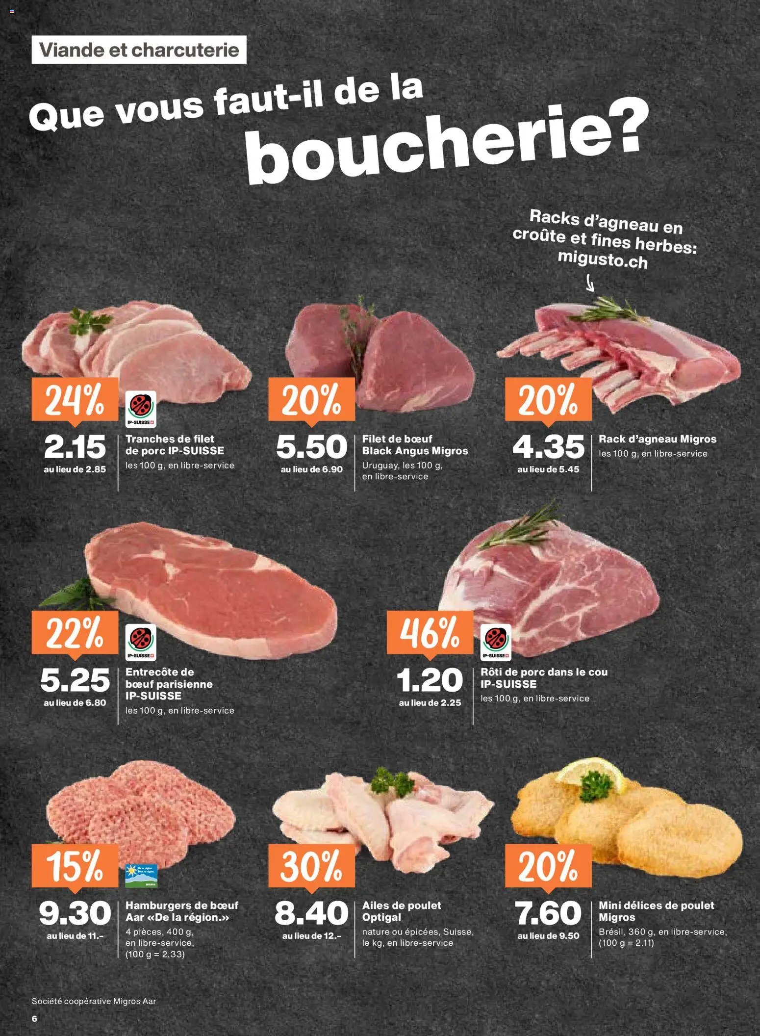 Migros aktionen FR