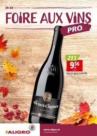 Aligro aktionen Vins Chavannes