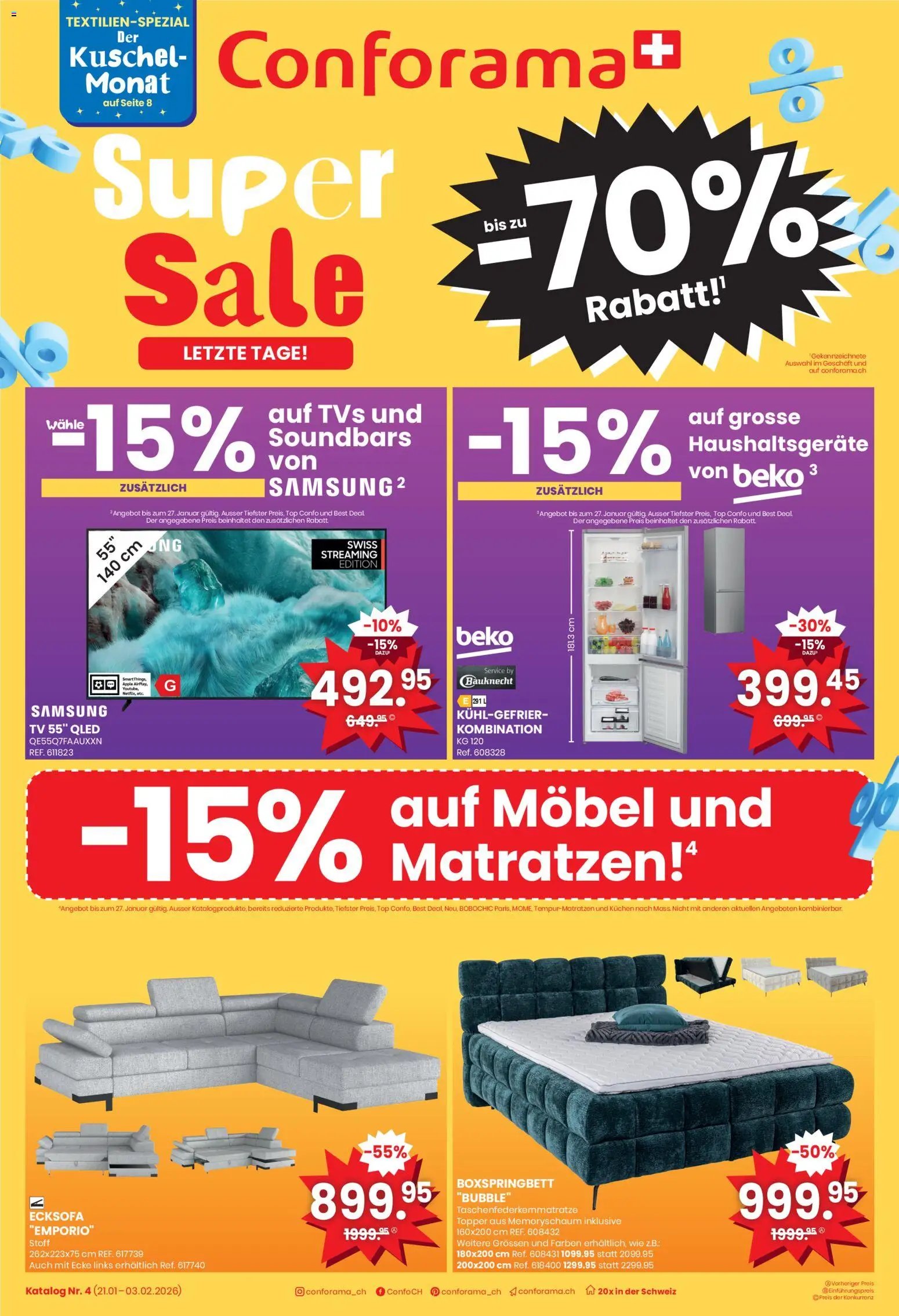 Conforama Aktionen (2026-01-21 - 2026-02-03) | 1