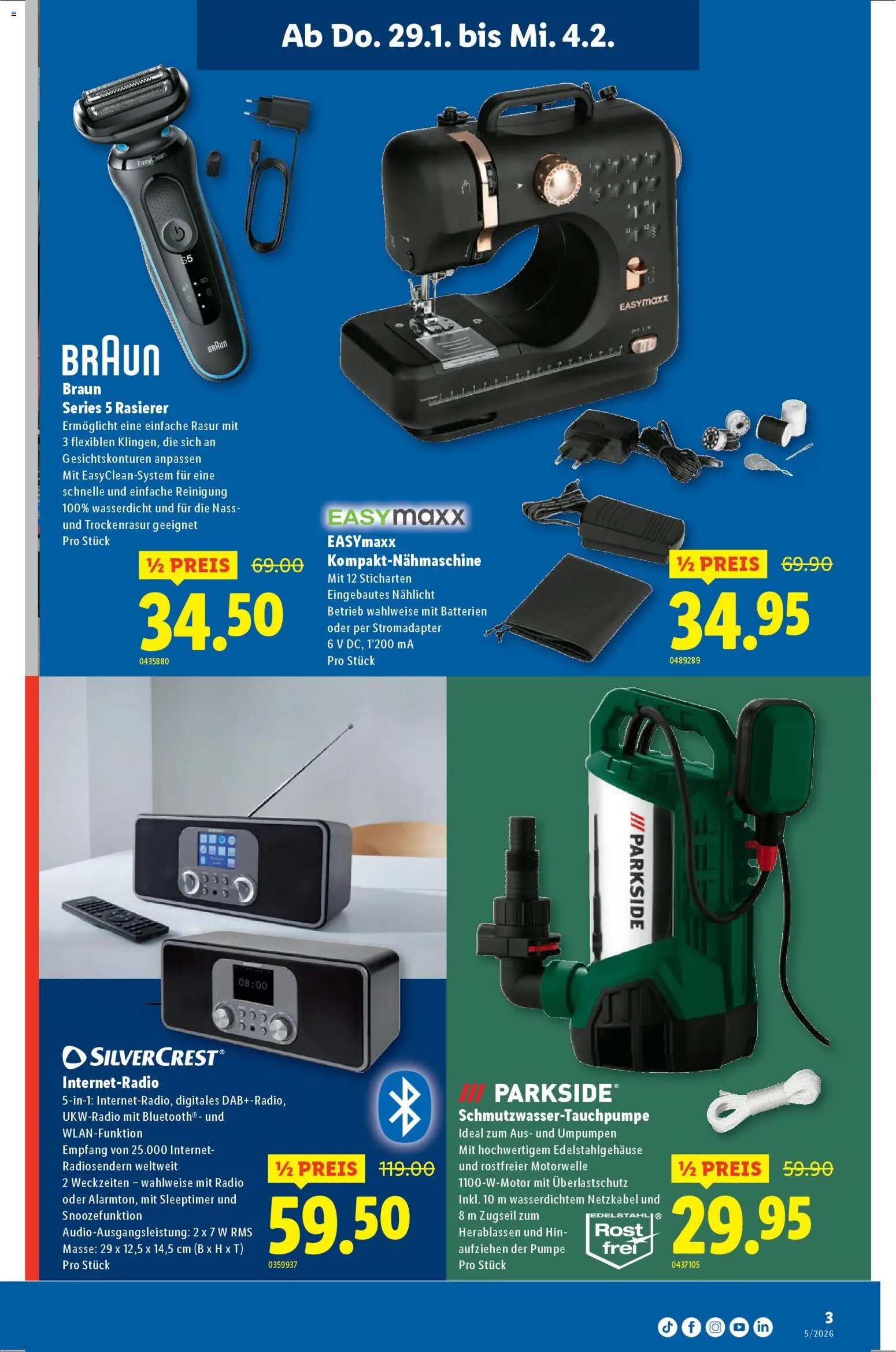 Lidl Aktionen Wiedereröffnung Spiez (2026-01-29 - 2026-02-04)