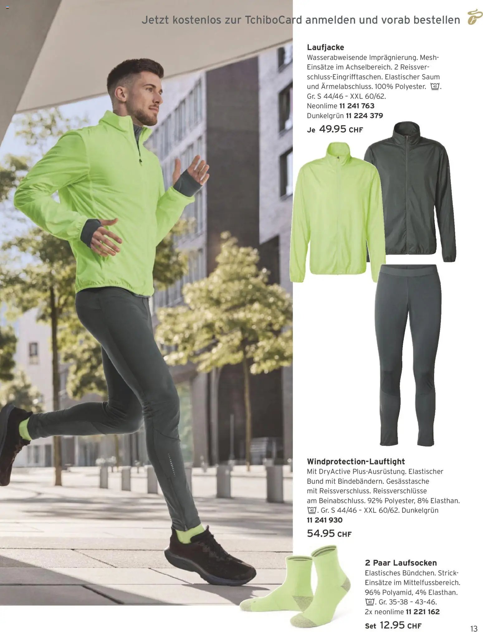 Tchibo aktionen Run club