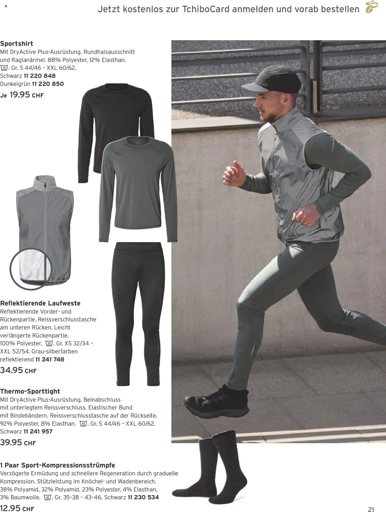 Tchibo aktionen Run club