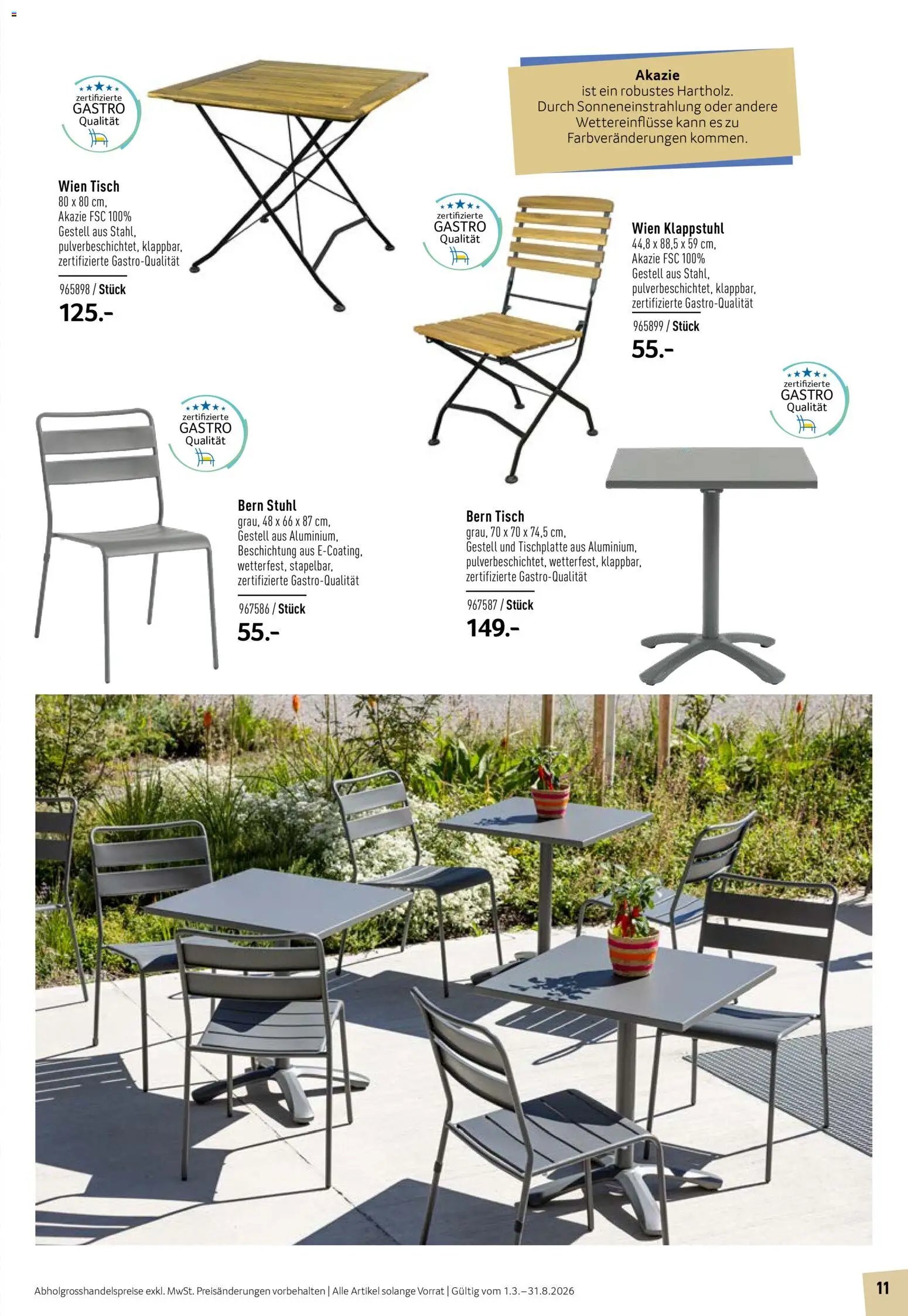 Prodega Aktionen Outdoor-Ausstattung (2026-03-01 - 2026-08-31) | 11