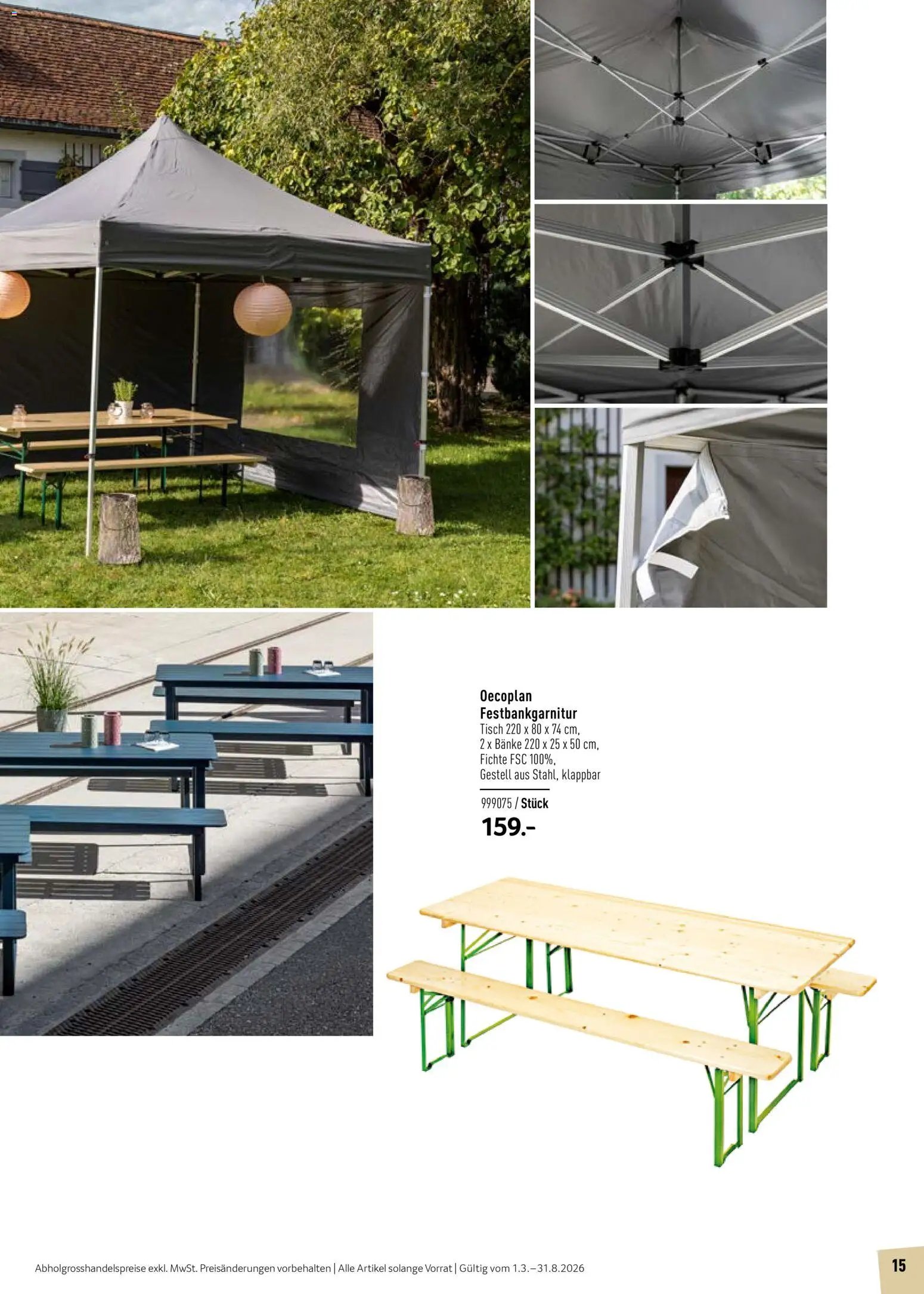 Prodega Aktionen Outdoor-Ausstattung (2026-03-01 - 2026-08-31) | 15