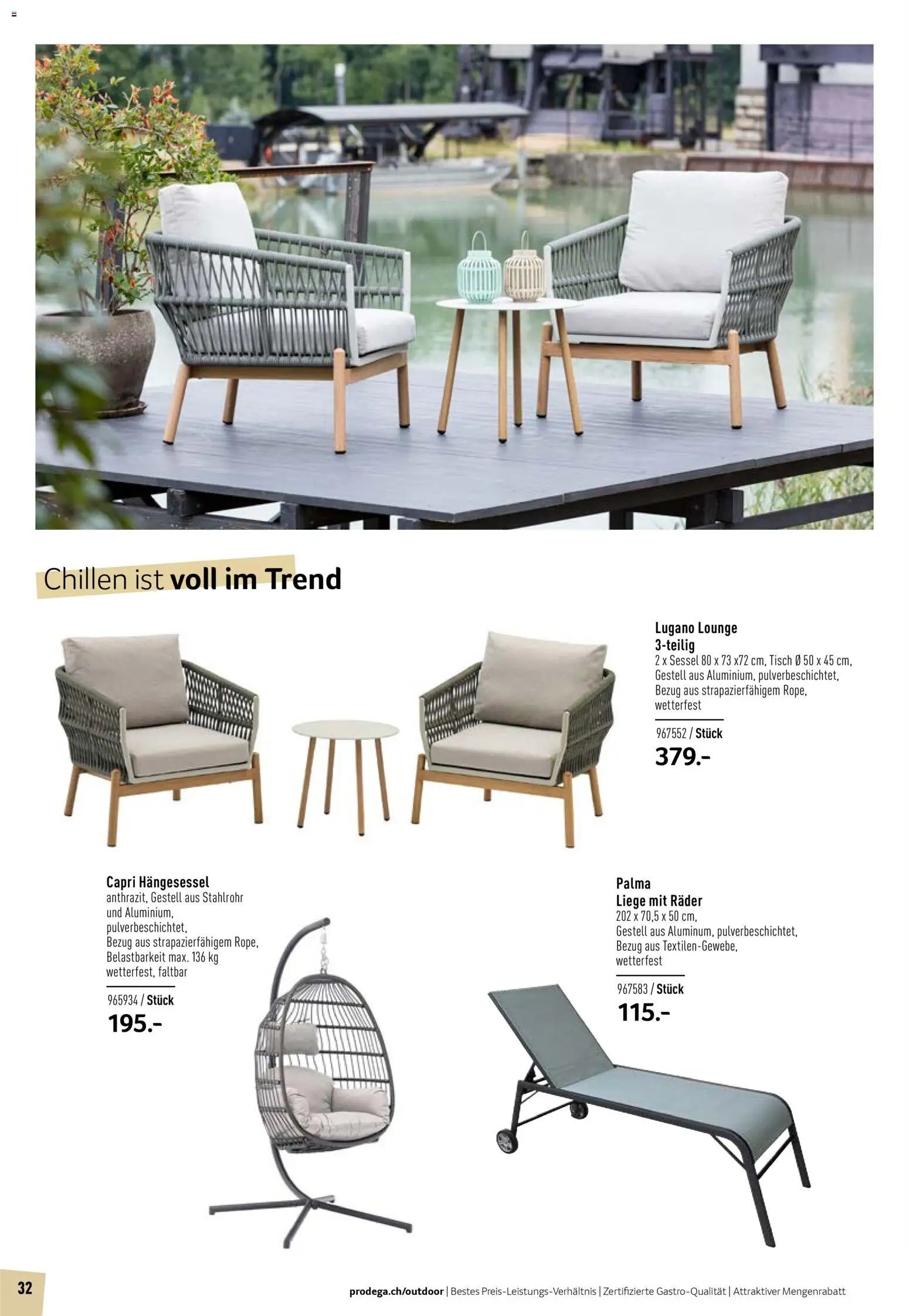 Prodega Aktionen Outdoor-Ausstattung (2026-03-01 - 2026-08-31) | 32