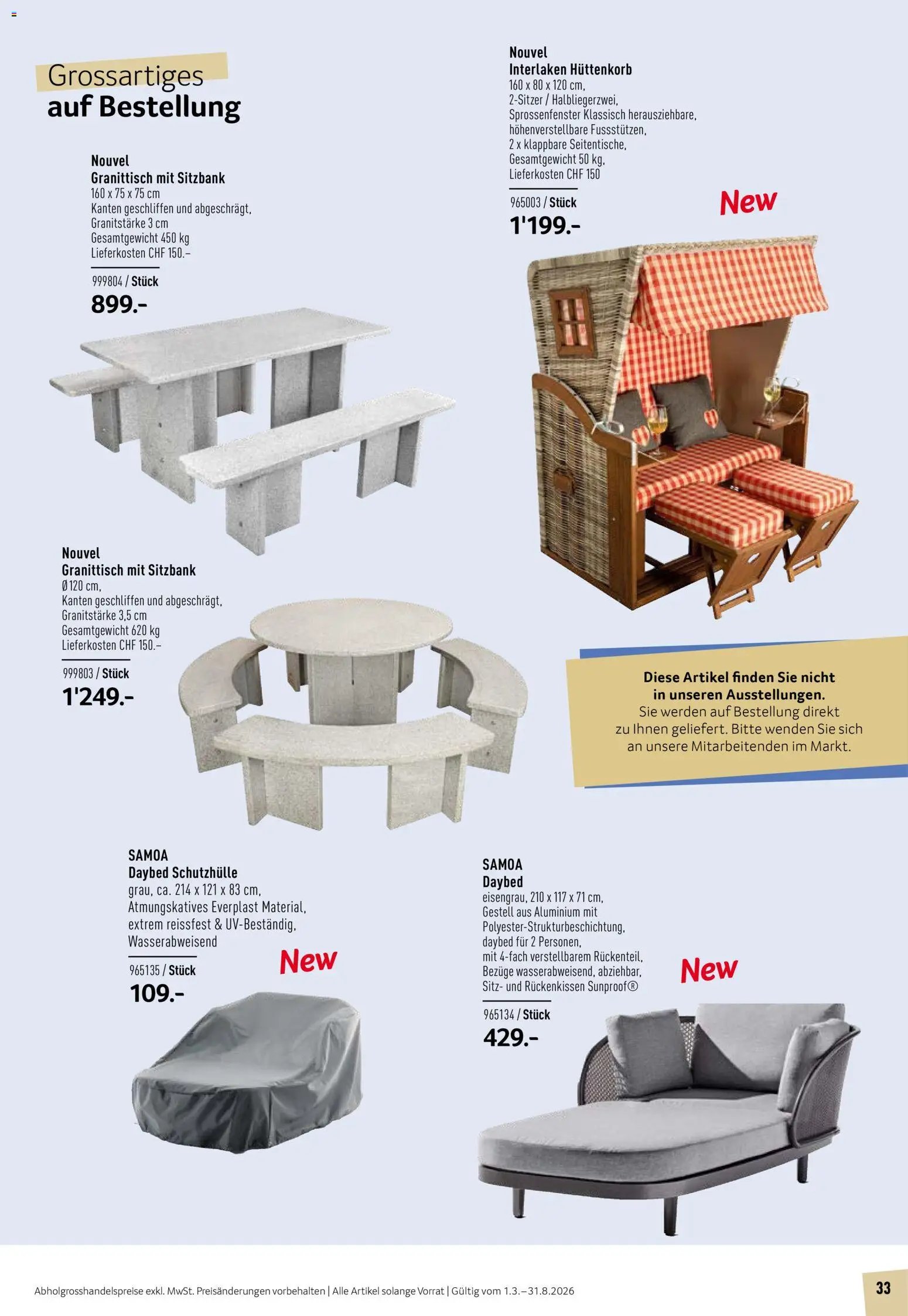 Prodega Aktionen Outdoor-Ausstattung (2026-03-01 - 2026-08-31) | 33