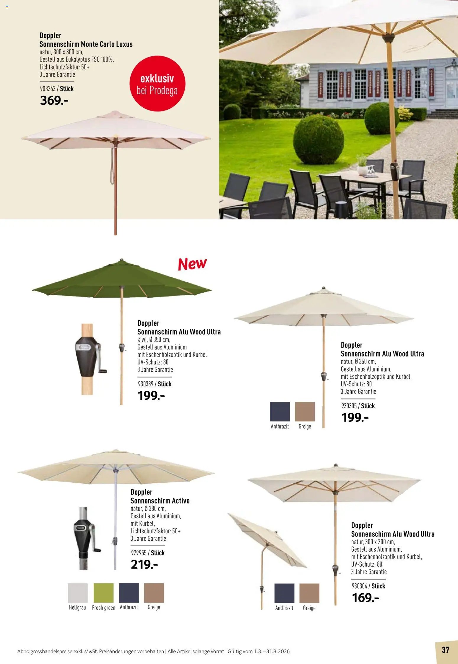 Prodega Aktionen Outdoor-Ausstattung (2026-03-01 - 2026-08-31) | 37