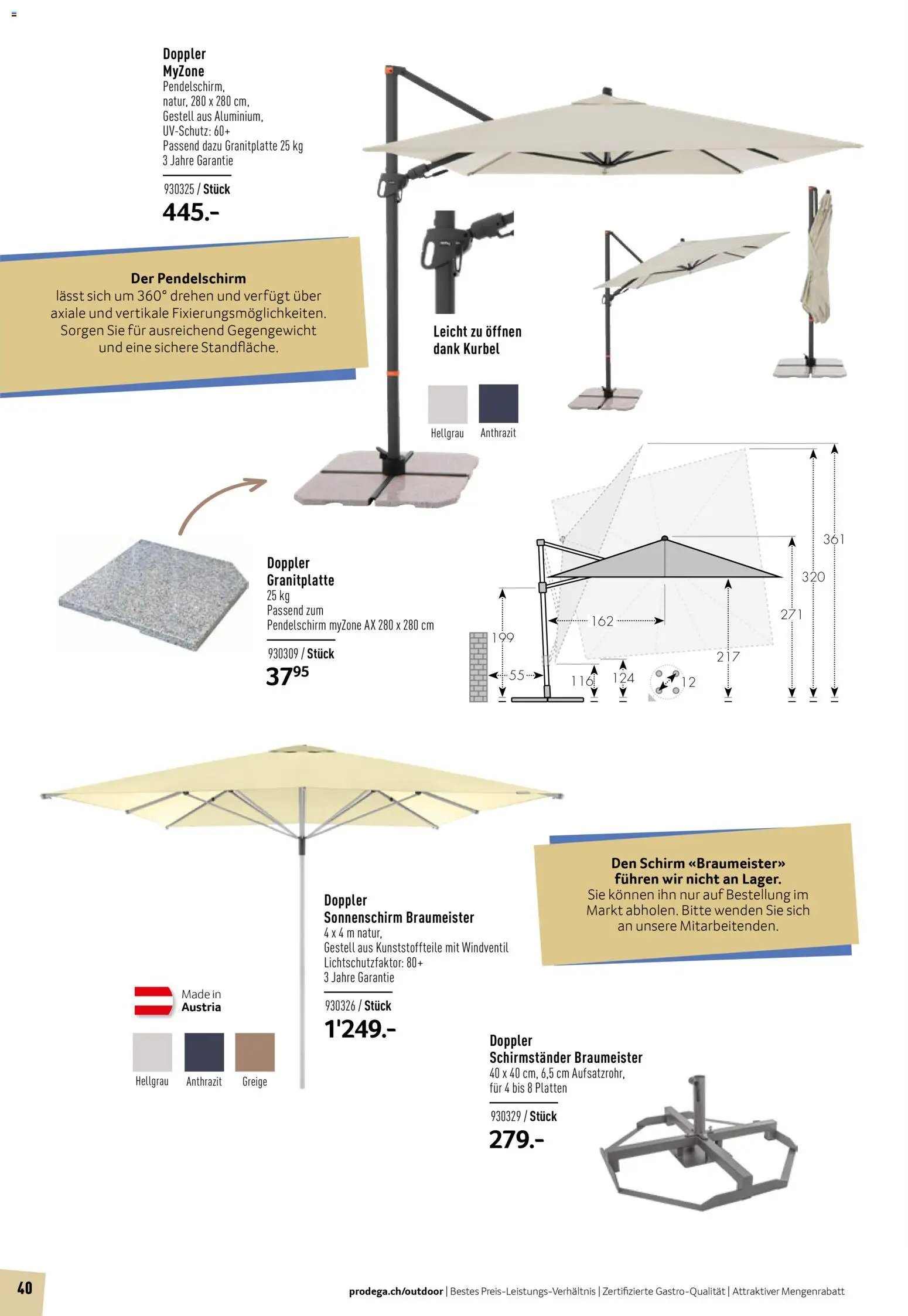 Prodega Aktionen Outdoor-Ausstattung (2026-03-01 - 2026-08-31) | 40