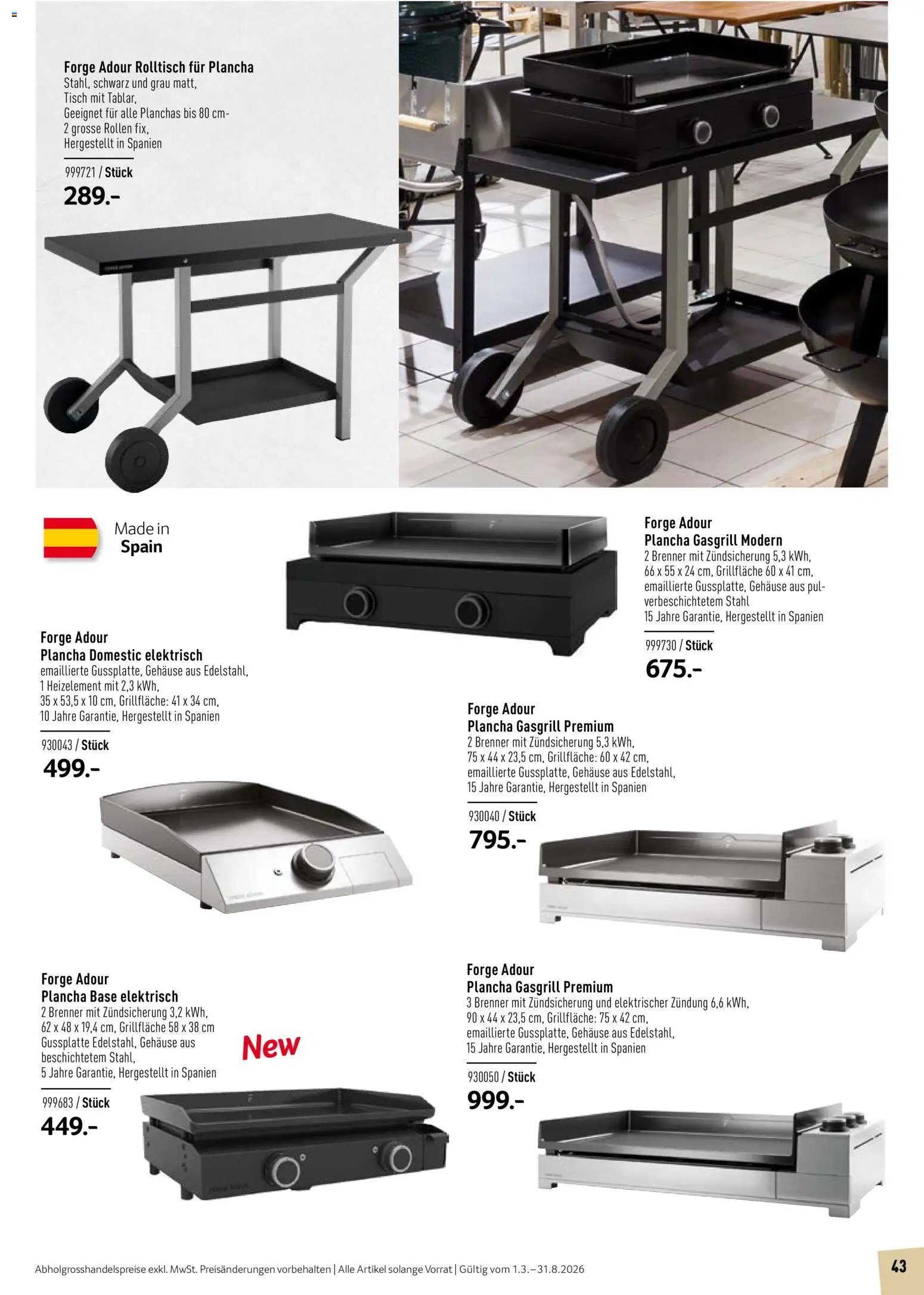 Prodega Aktionen Outdoor-Ausstattung (2026-03-01 - 2026-08-31) | 43