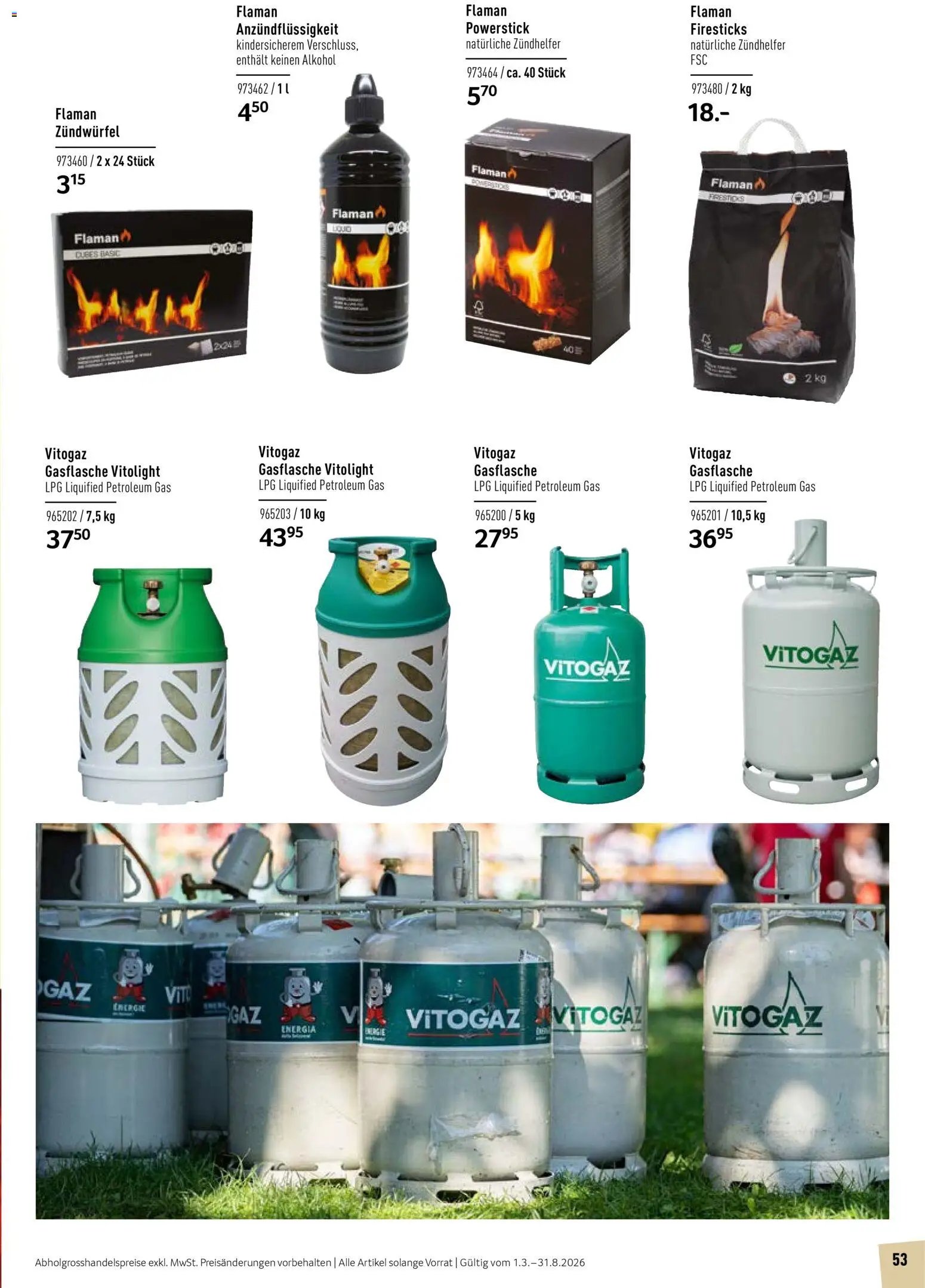 Prodega Aktionen Outdoor-Ausstattung (2026-03-01 - 2026-08-31) | 53