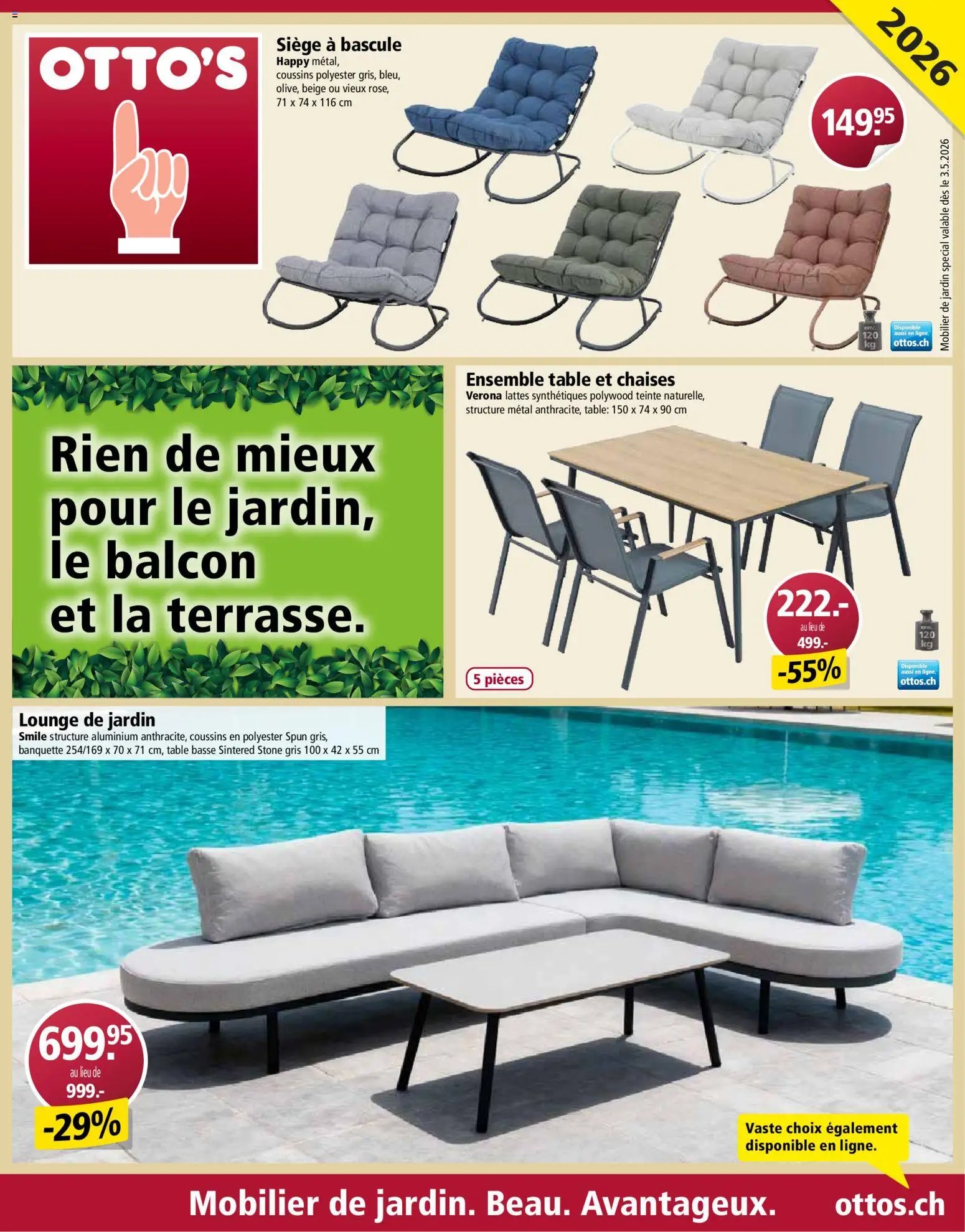 Otto's aktionen Jardin (2026-03-03 - 2026-04-03)