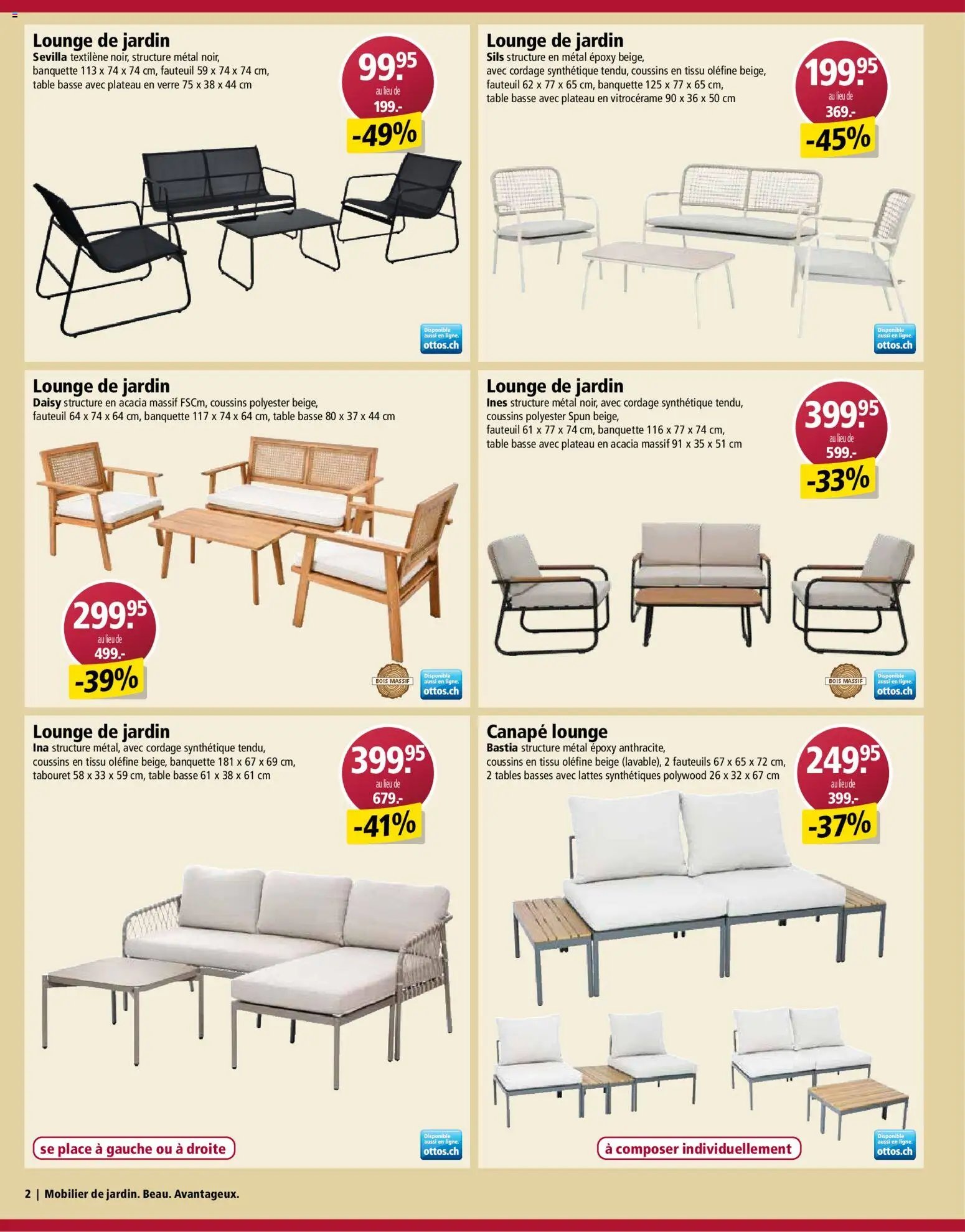 Otto's aktionen Jardin (2026-03-03 - 2026-04-03)