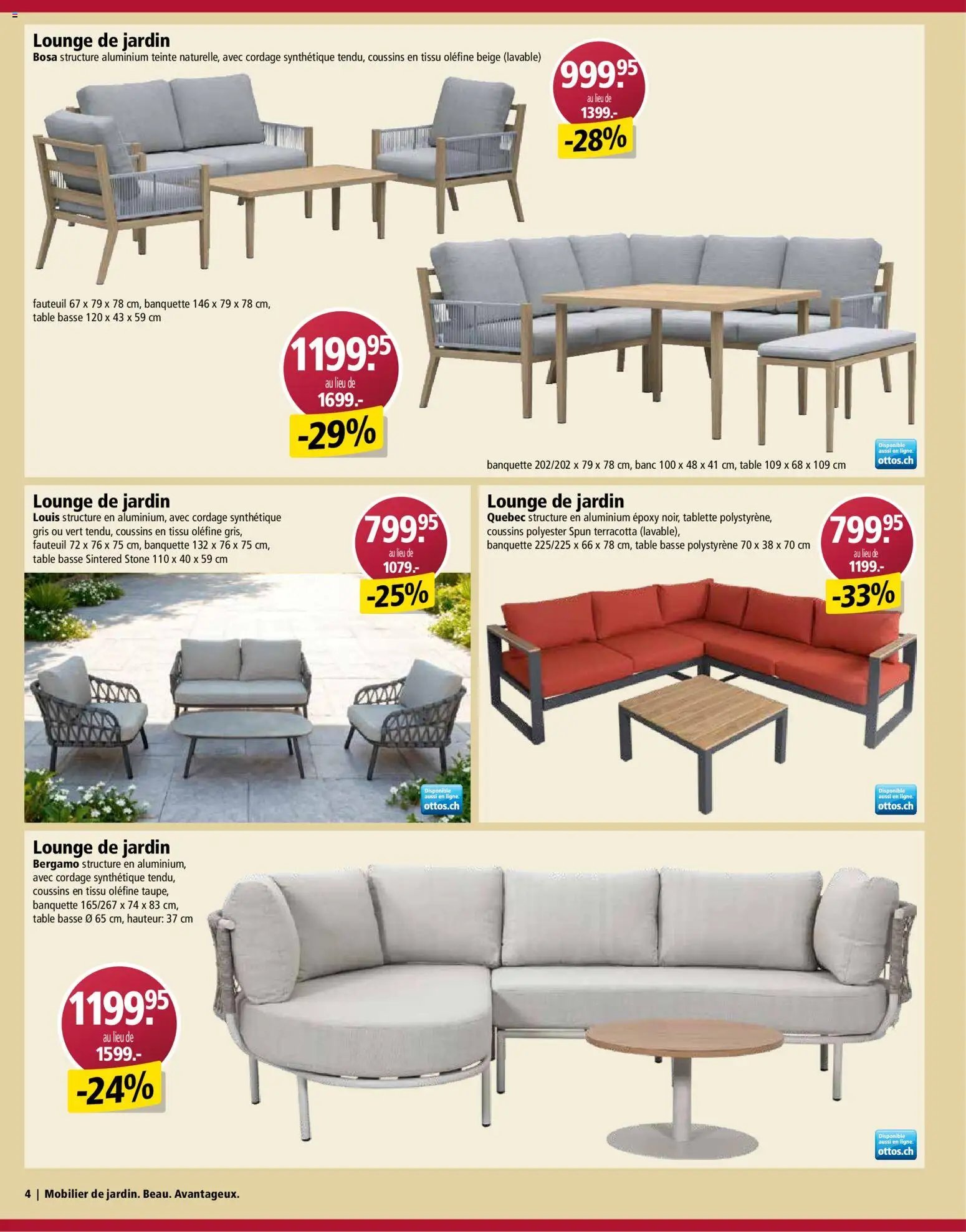 Otto's aktionen Jardin (2026-03-03 - 2026-04-03)