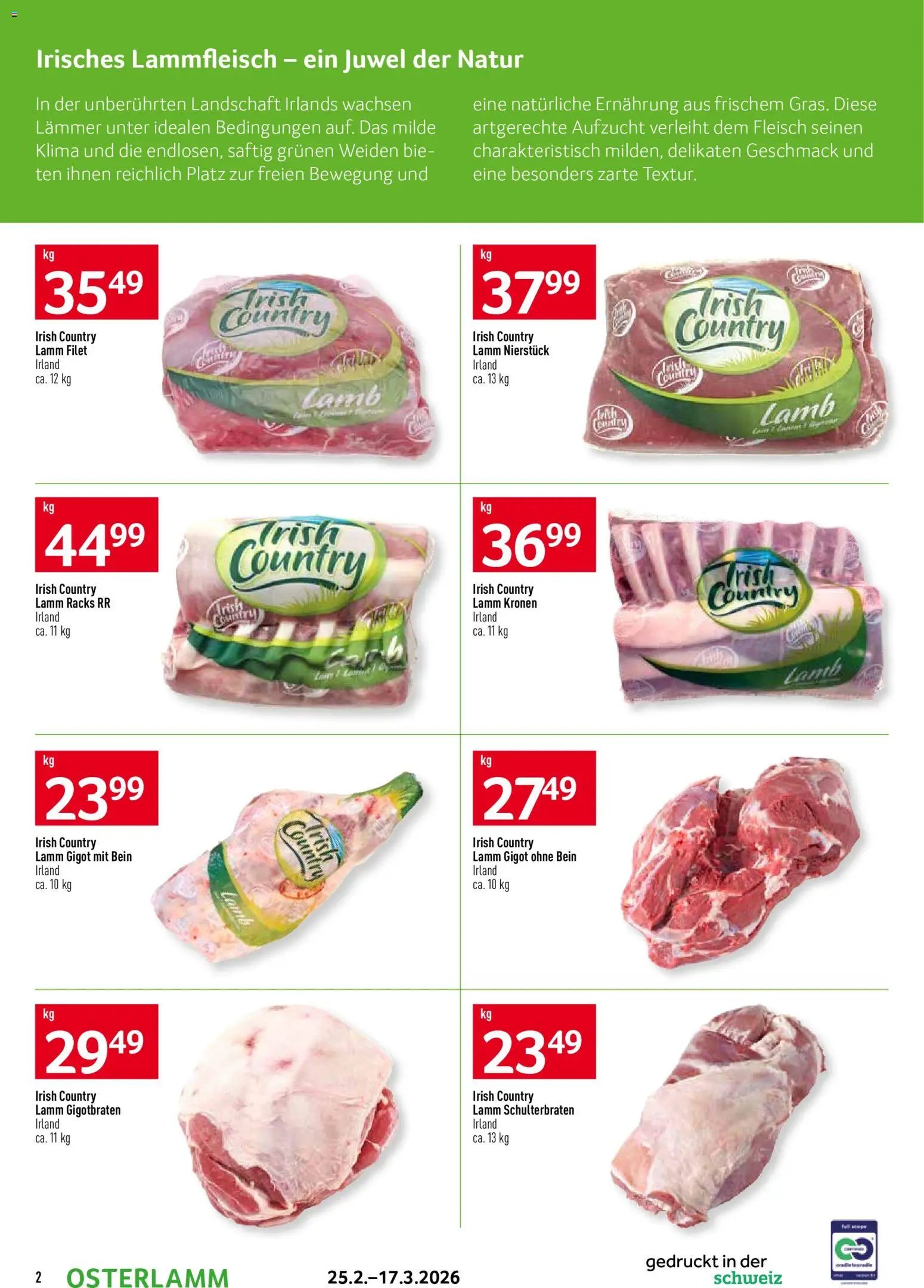 Prodega Aktionen Osterlamm (2026-02-25 - 2026-03-17) | 2