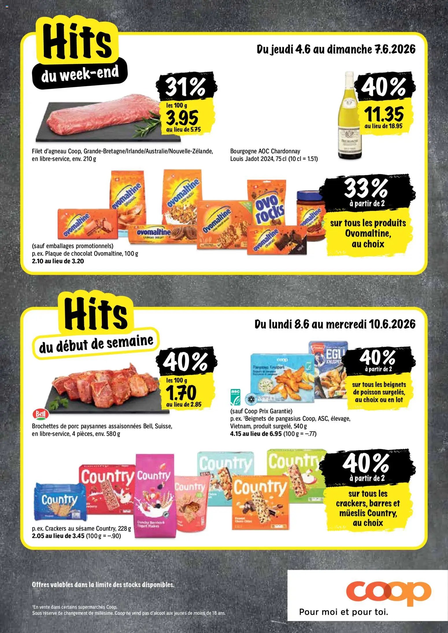Coop aktionen FR
