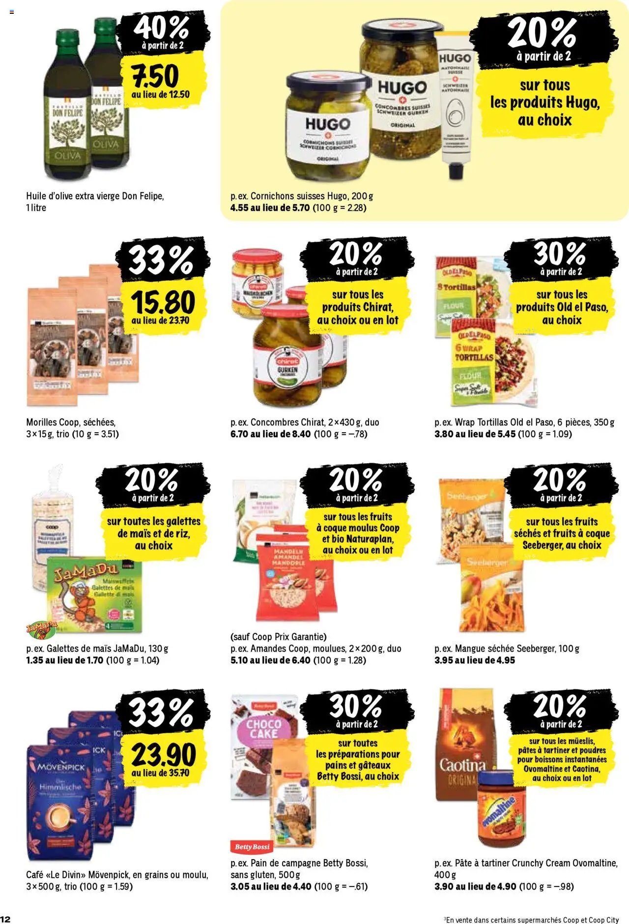 Coop - Les actions de la semaine (2025-10-09 - 2025-10-15)