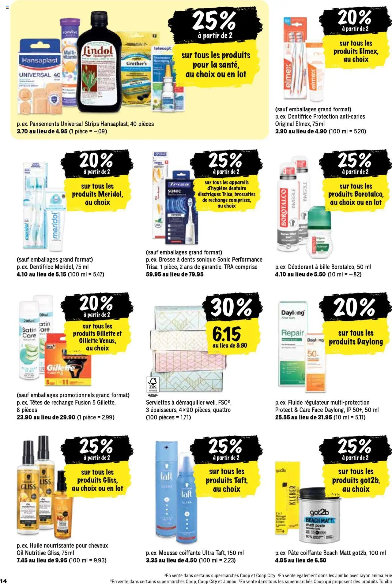 Coop - Les actions de la semaine (2025-10-09 - 2025-10-15)