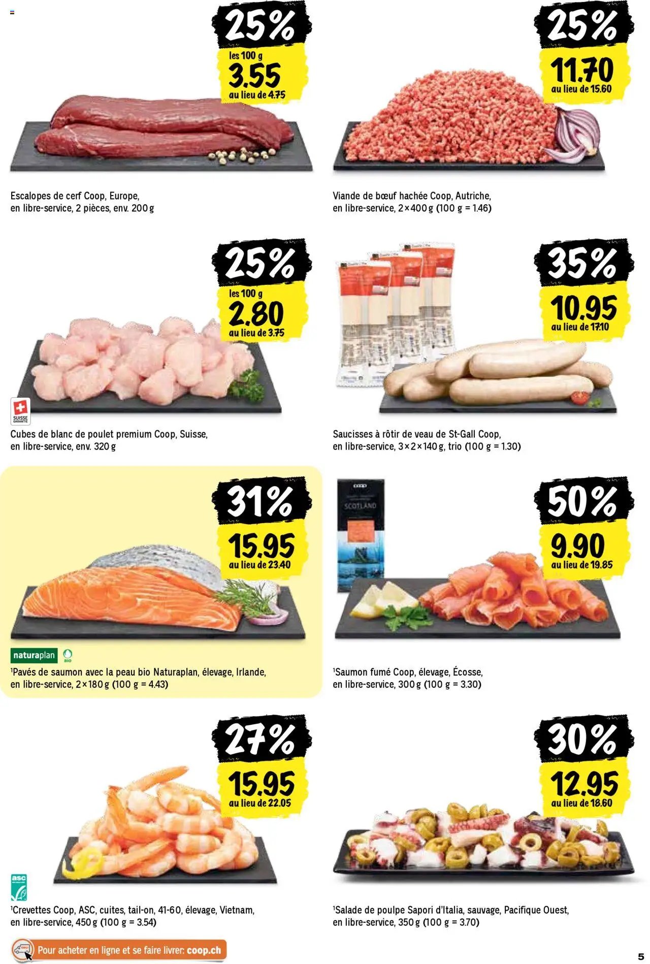 Coop - Les actions de la semaine (2025-10-09 - 2025-10-15)