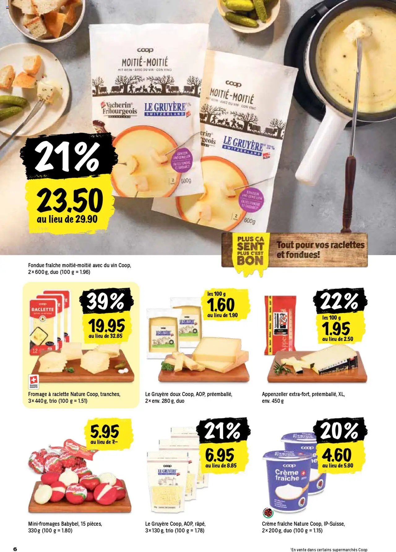 Coop - Les actions de la semaine (2025-10-09 - 2025-10-15)