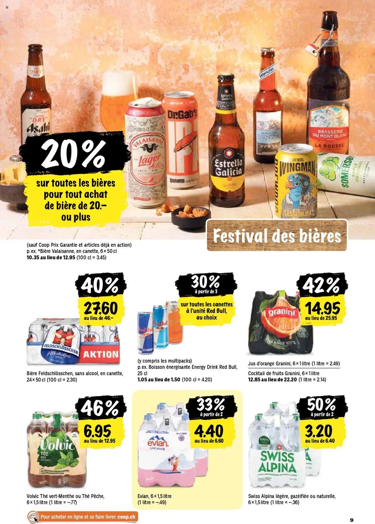 Coop - Les actions de la semaine (2025-10-09 - 2025-10-15)