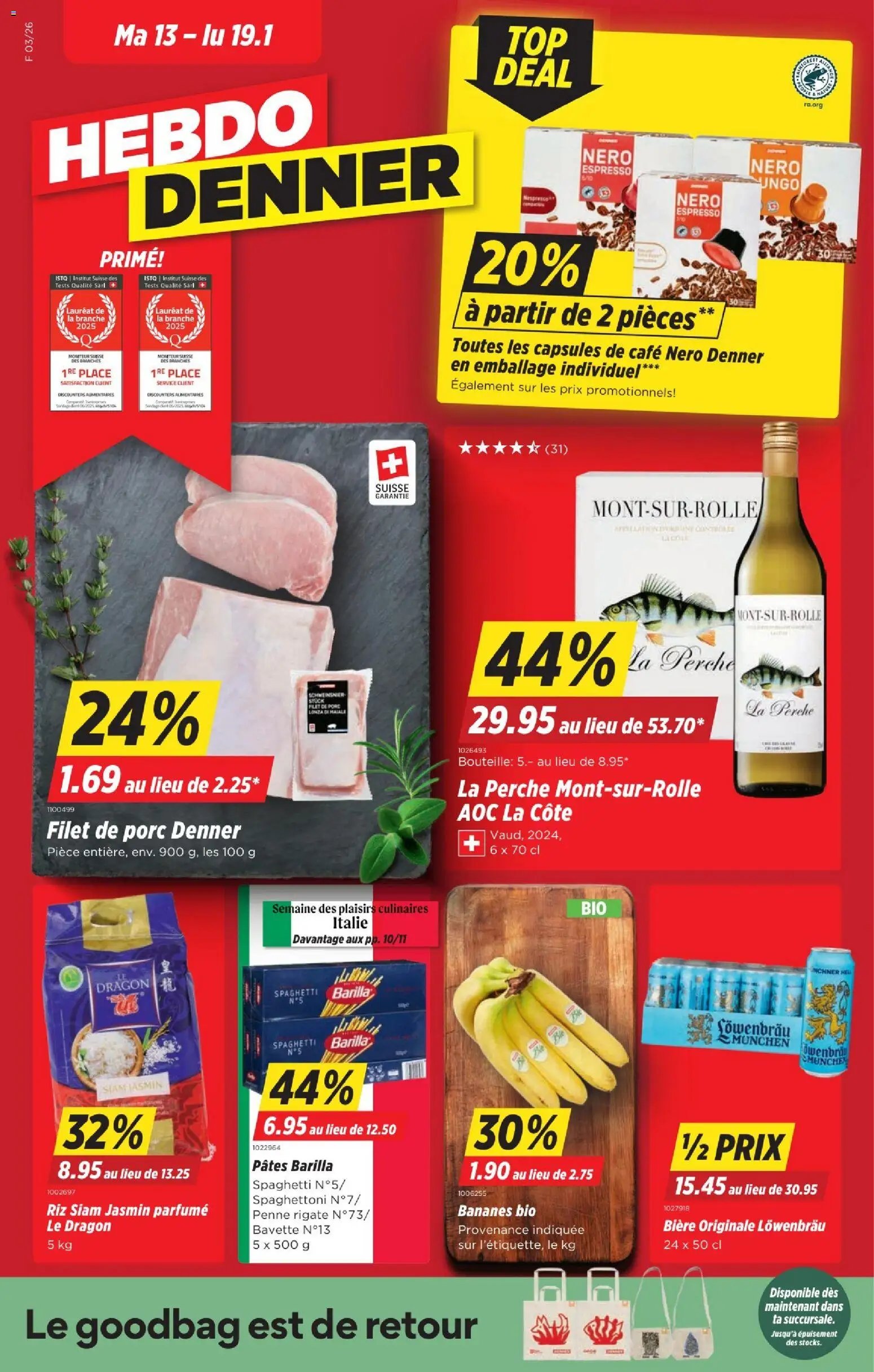 Denner Aktionen FR (2026-01-13 - 2026-01-19) | 1