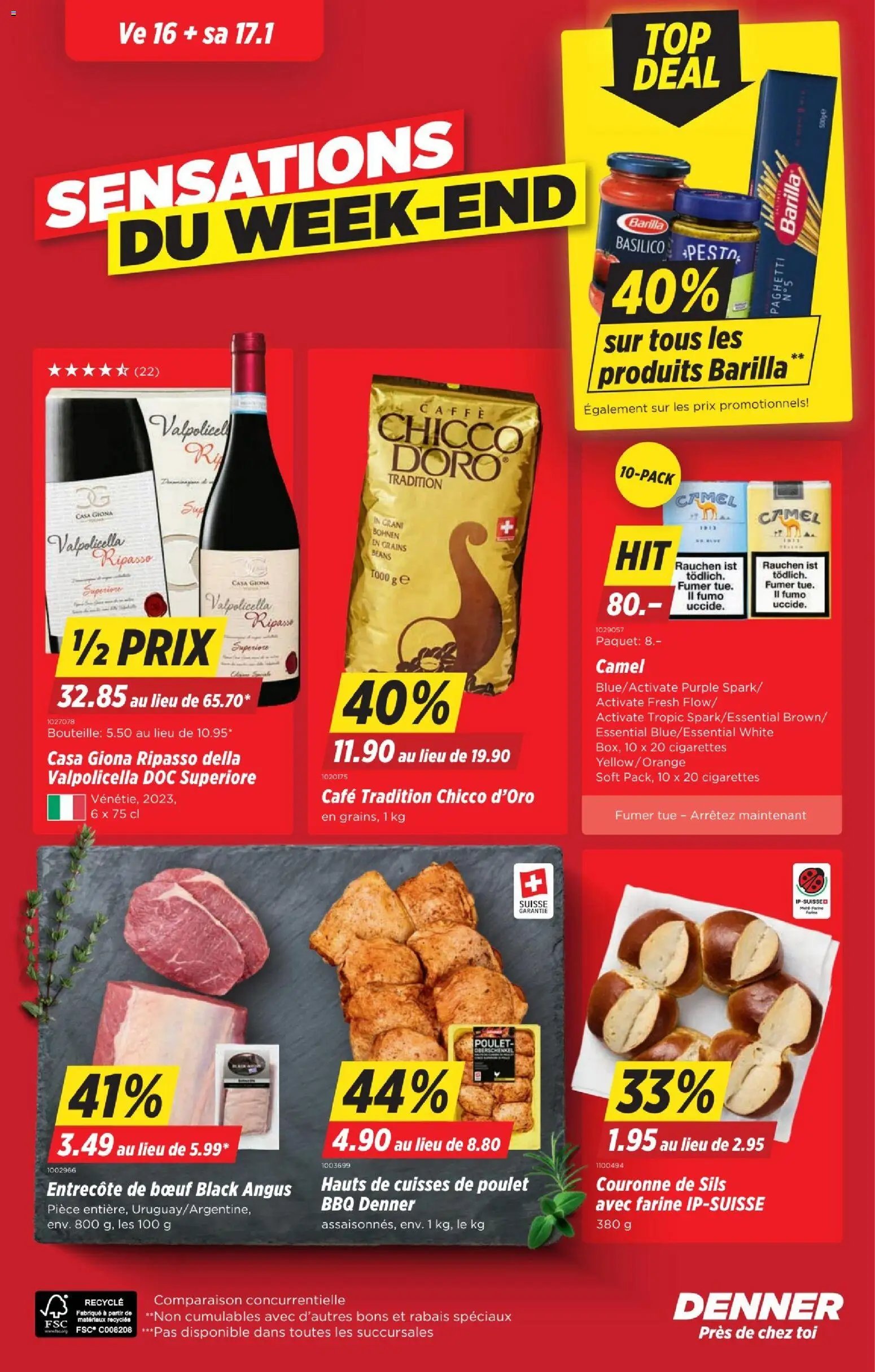 Denner Aktionen FR (2026-01-13 - 2026-01-19) | 22