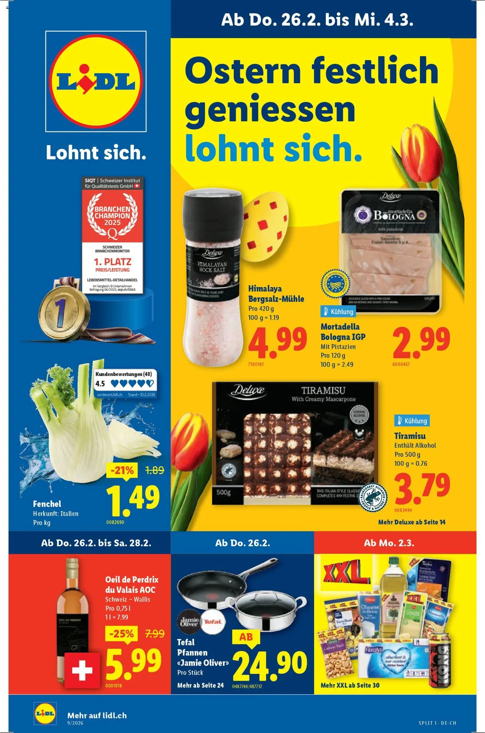 Lidl Aktionen (2026-02-26 - 2026-03-04)