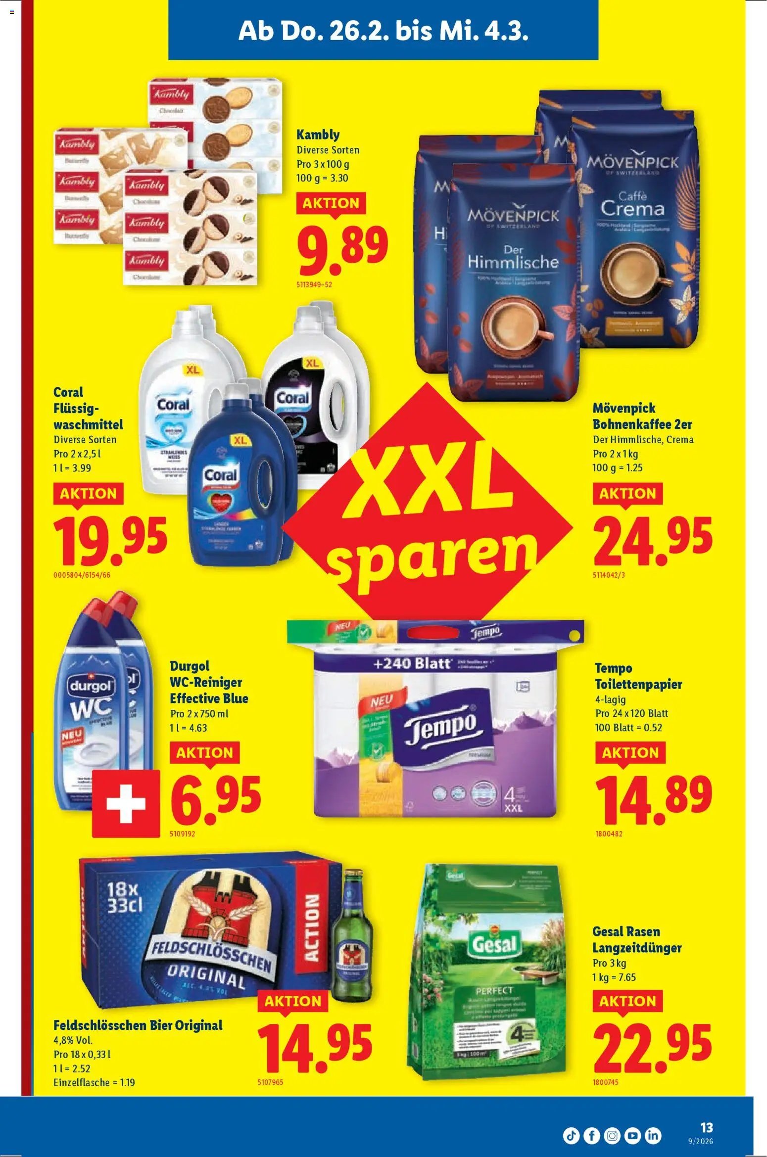 Lidl Aktionen (2026-02-26 - 2026-03-04)