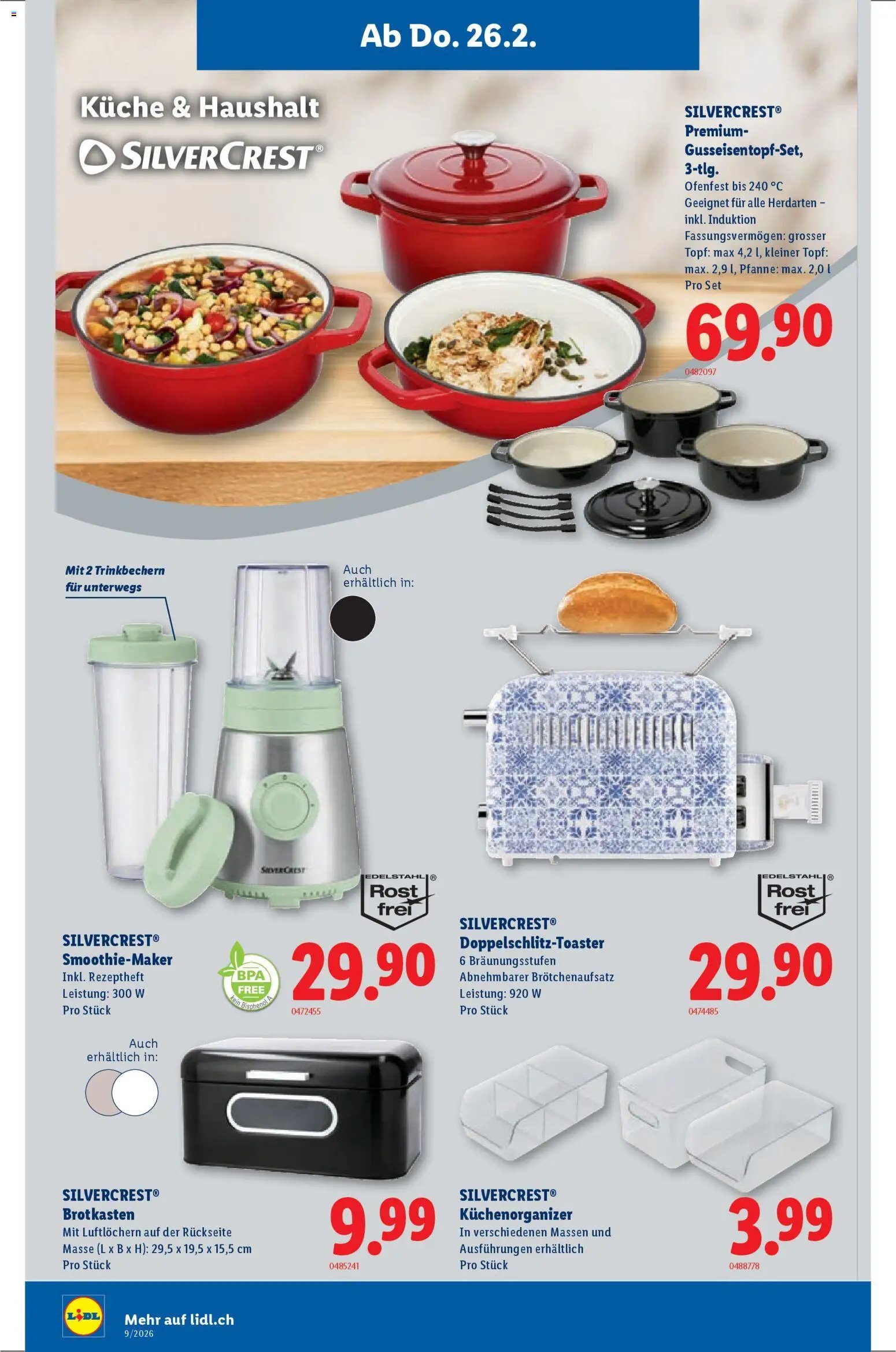 Lidl Aktionen (2026-02-26 - 2026-03-04)