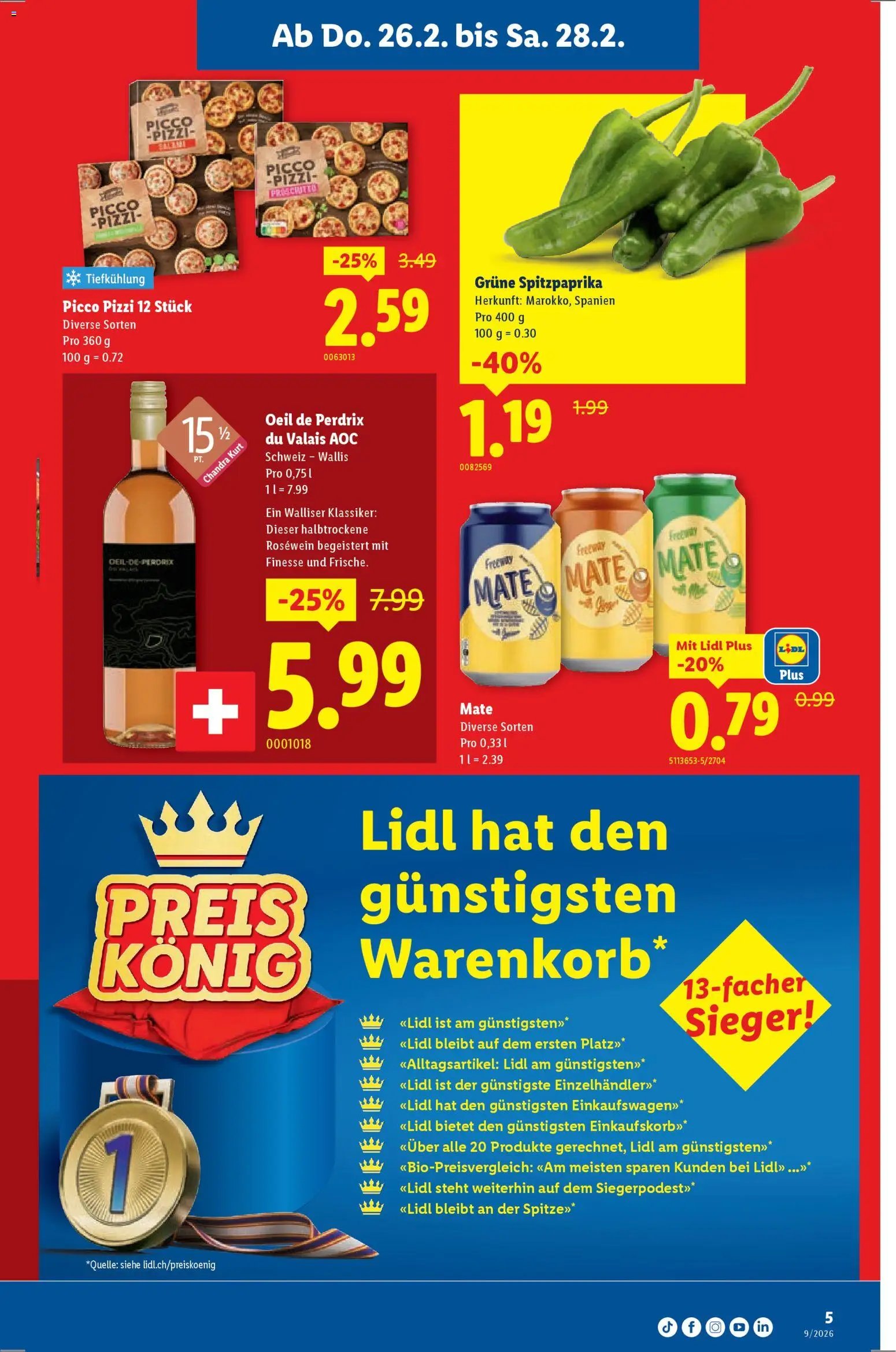 Lidl Aktionen (2026-02-26 - 2026-03-04)