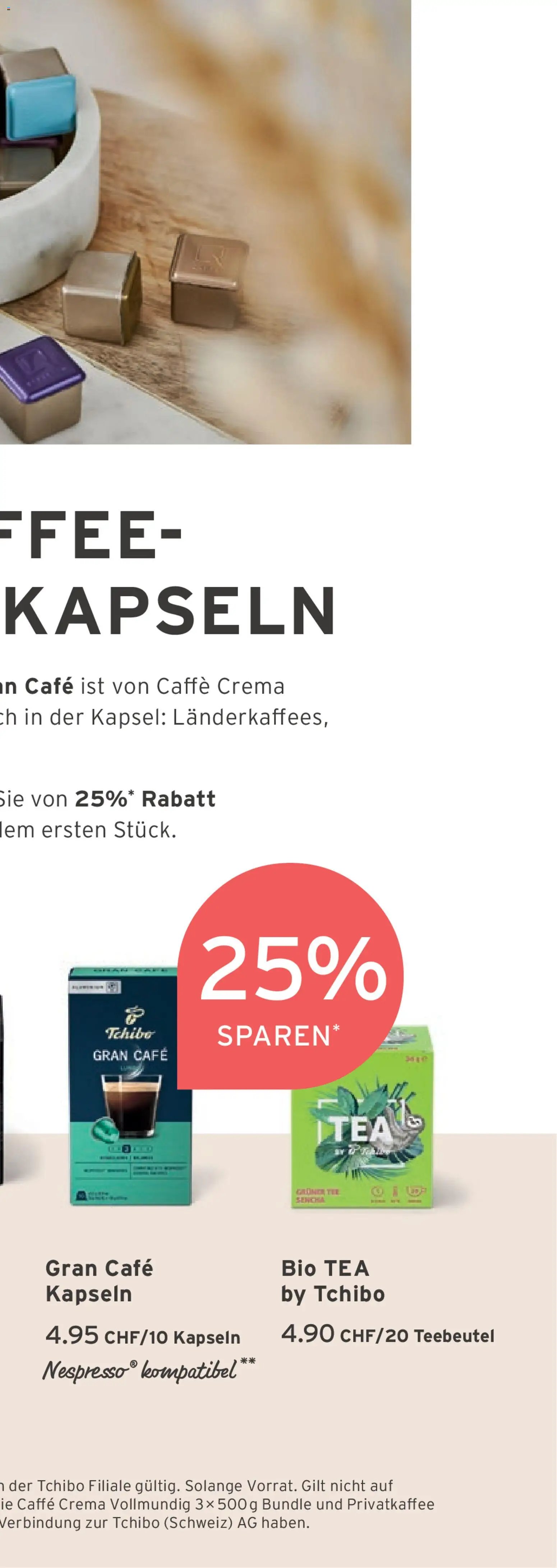 Tchibo Aktionen Genuss (2026-02-03 - 2026-02-23)