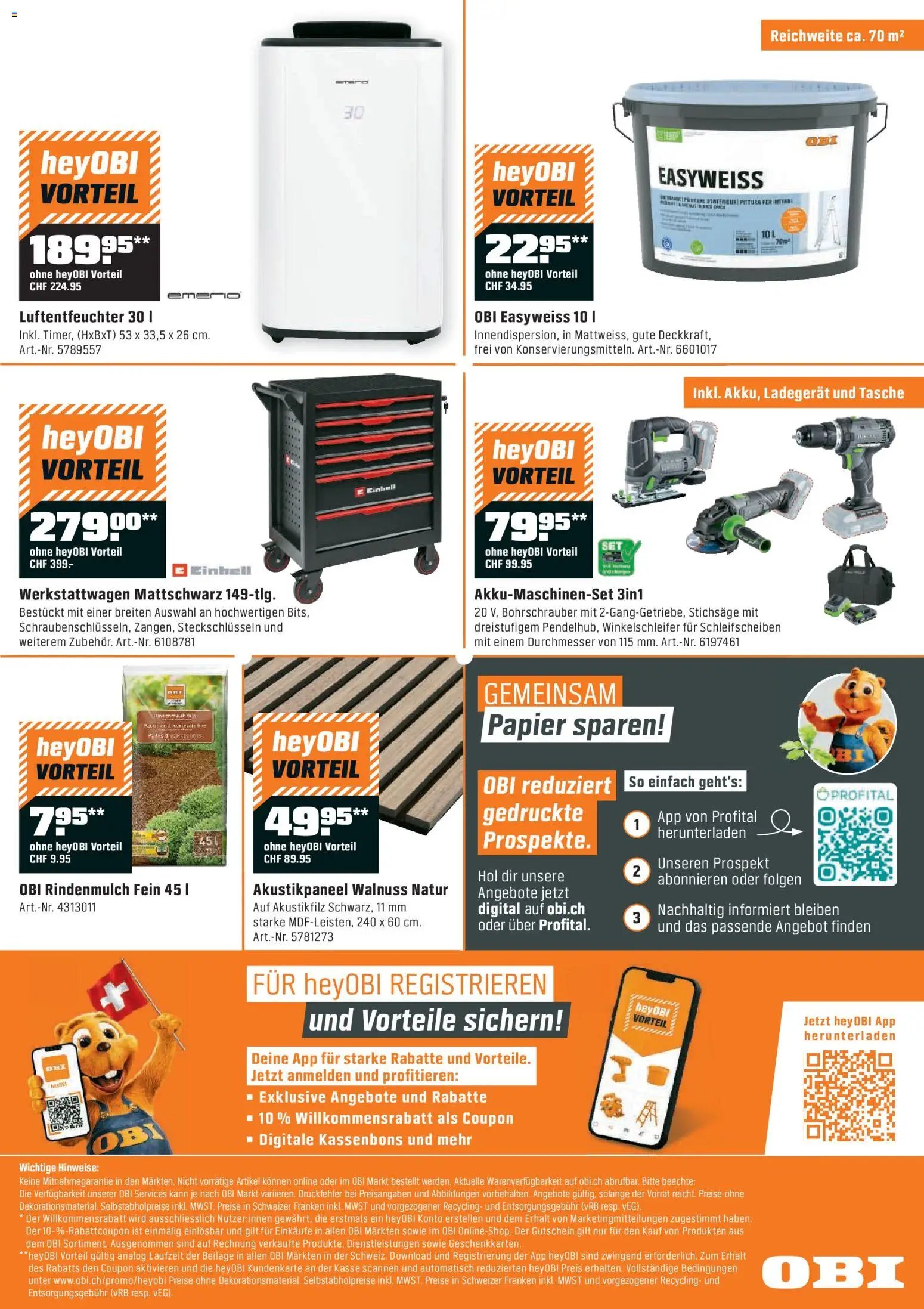 OBI - UNSERE SUPERDEALS!