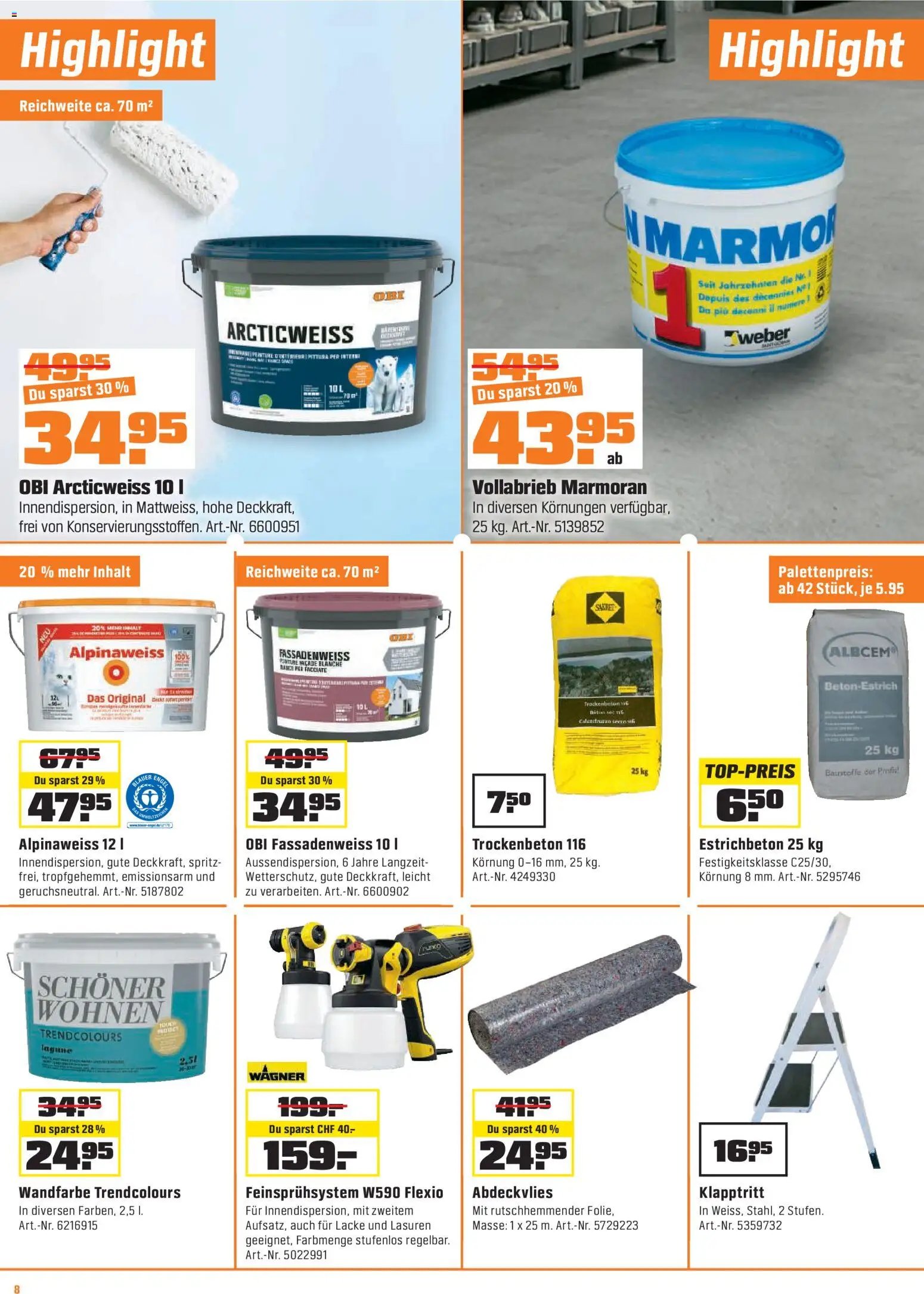 OBI - UNSERE SUPERDEALS!