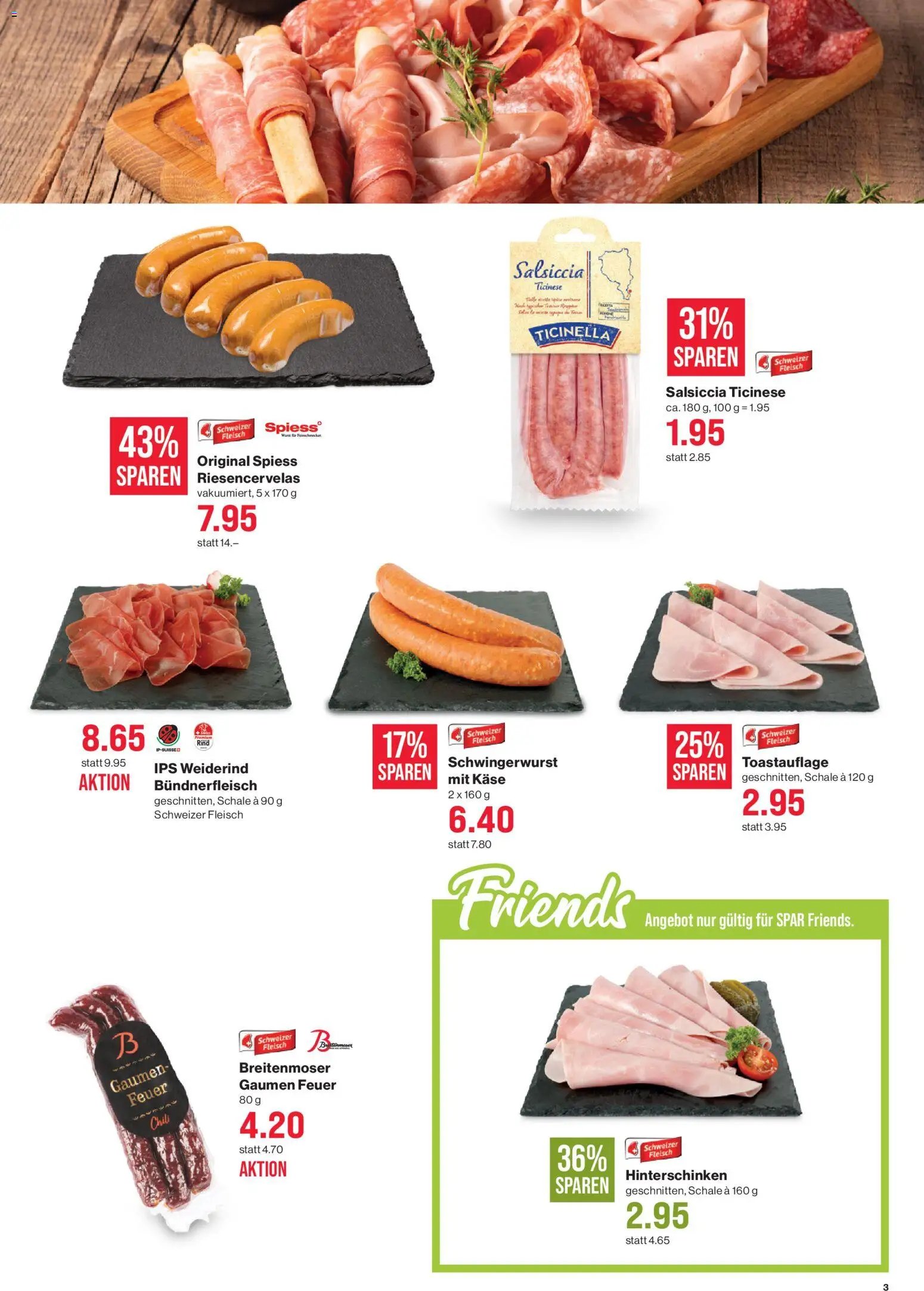 SPAR aktionen
