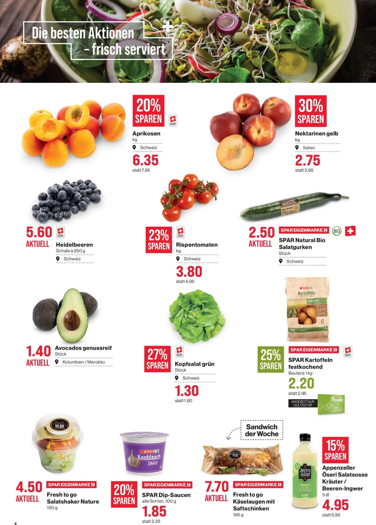 SPAR aktionen