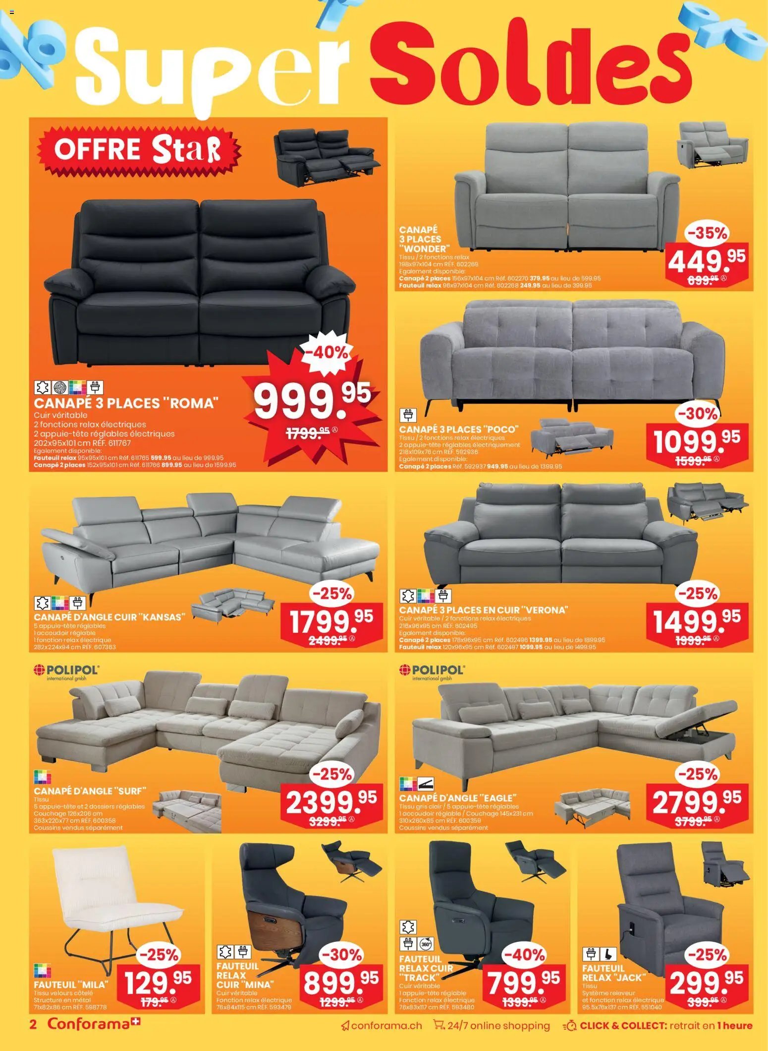 Conforama Aktionen Super Soldes (2025-12-17 - 2025-12-30) | 2