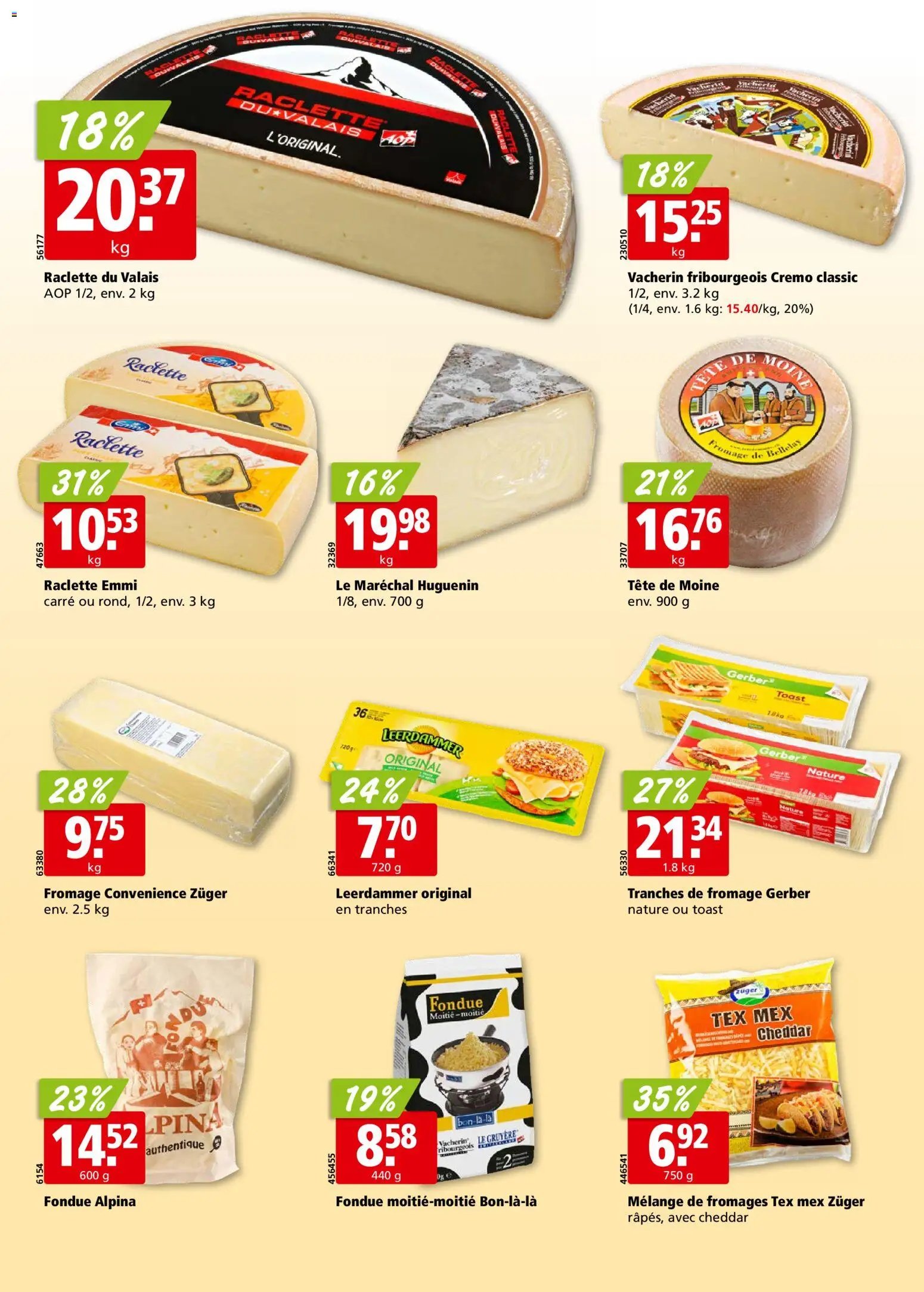 Aligro Aktionen Chavannes, Matran, Genève, Sion (2026-01-19 - 2026-01-24) | 16