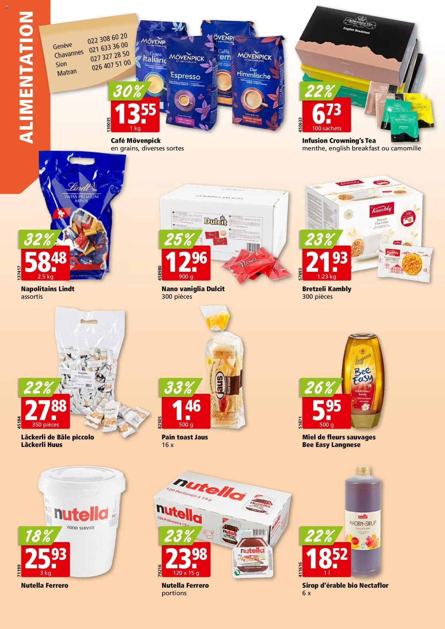 Aligro Aktionen Chavannes, Matran, Genève, Sion (2026-01-19 - 2026-01-24) | 18