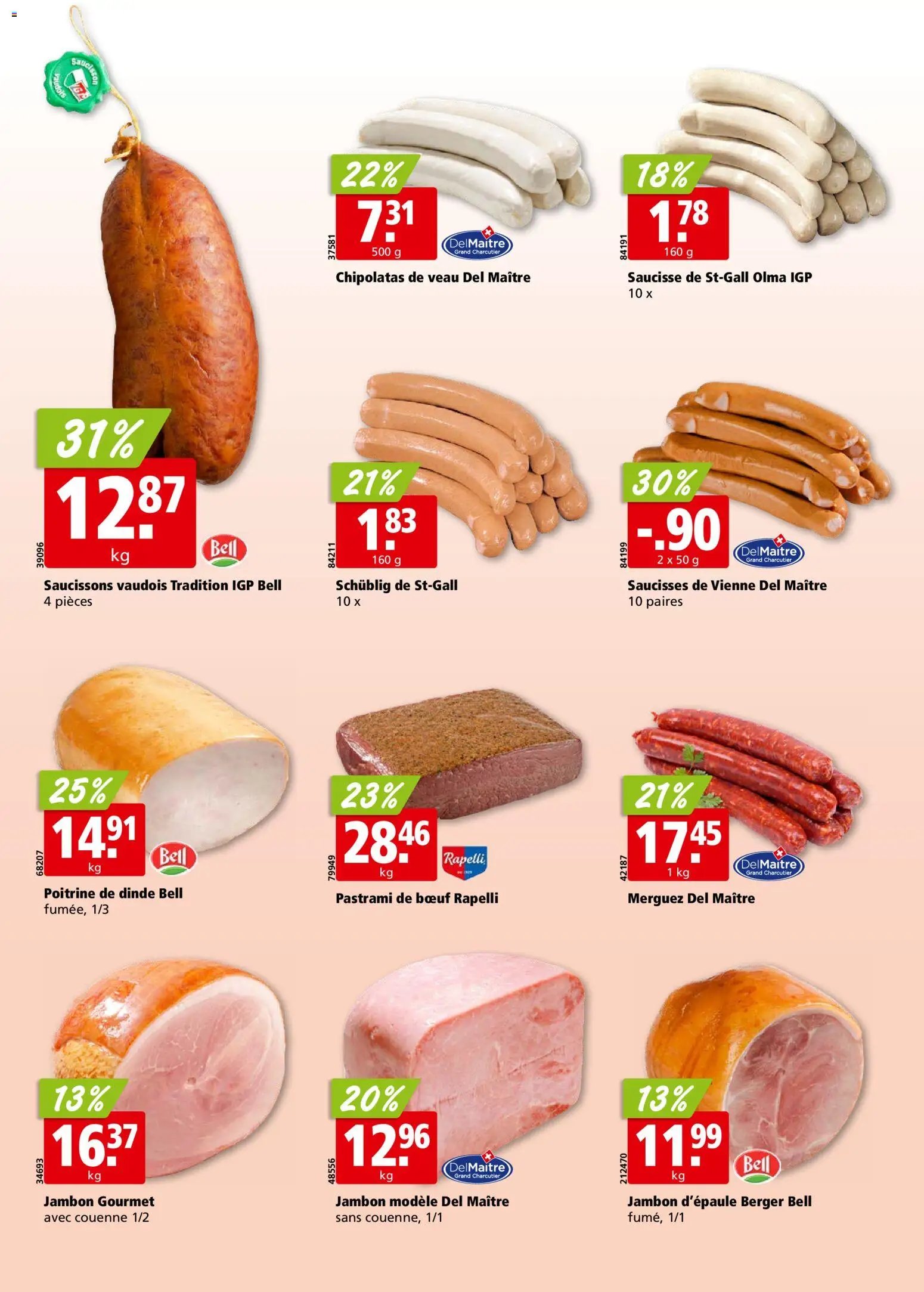 Aligro Aktionen Chavannes, Matran, Genève, Sion (2026-01-19 - 2026-01-24) | 10