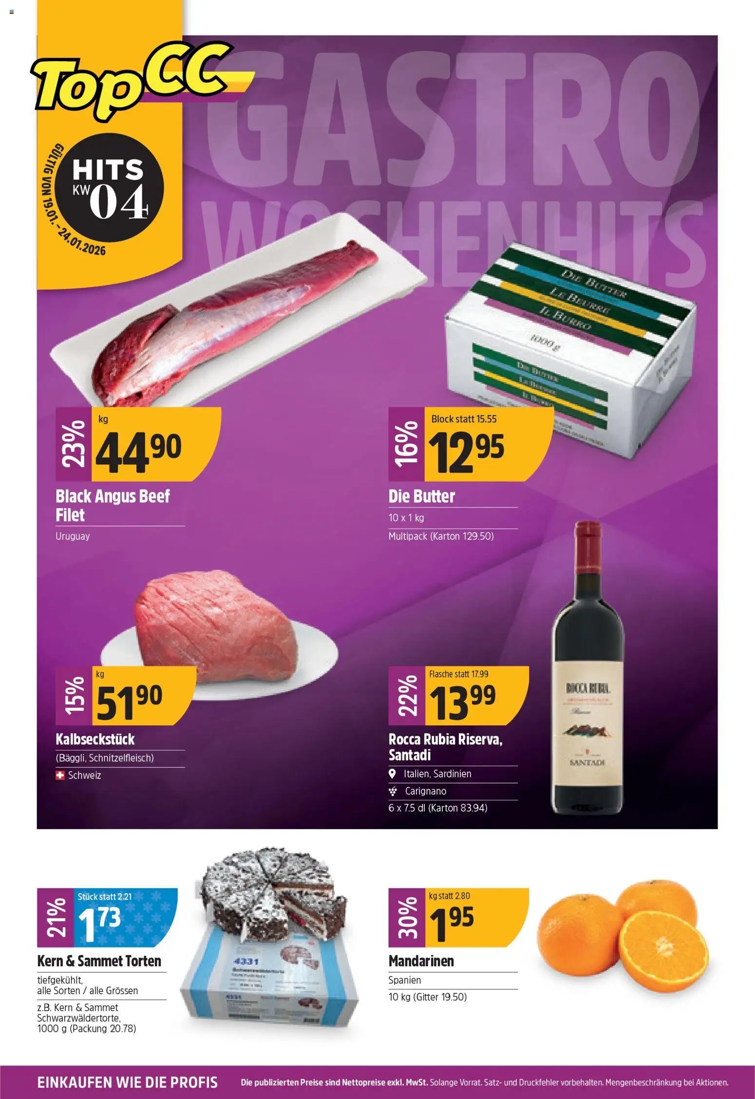 TopCC Aktionen (2026-01-19 - 2026-01-24) | 1