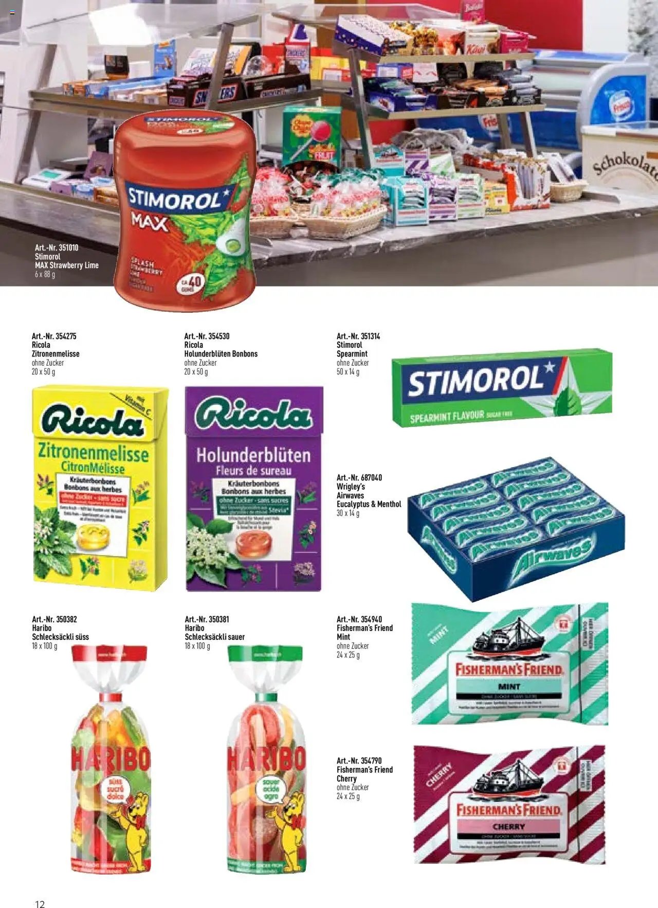 Prodega Aktionen Sortiments-Ideen für Kiosk und Shop (2024-08-01 - 2025-12-31) | 12