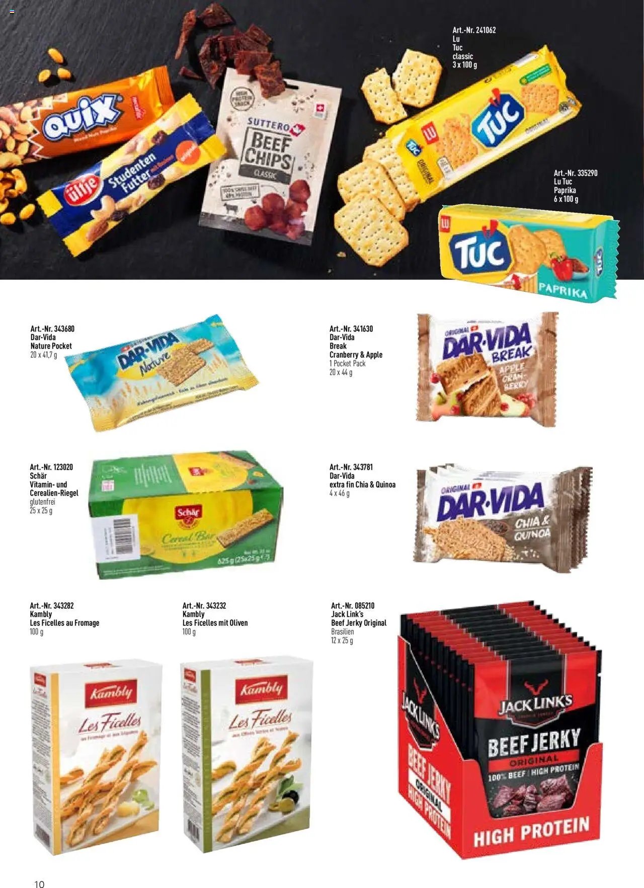 Prodega Aktionen Sortiments-Ideen für Kiosk und Shop (2024-08-01 - 2025-12-31) | 10