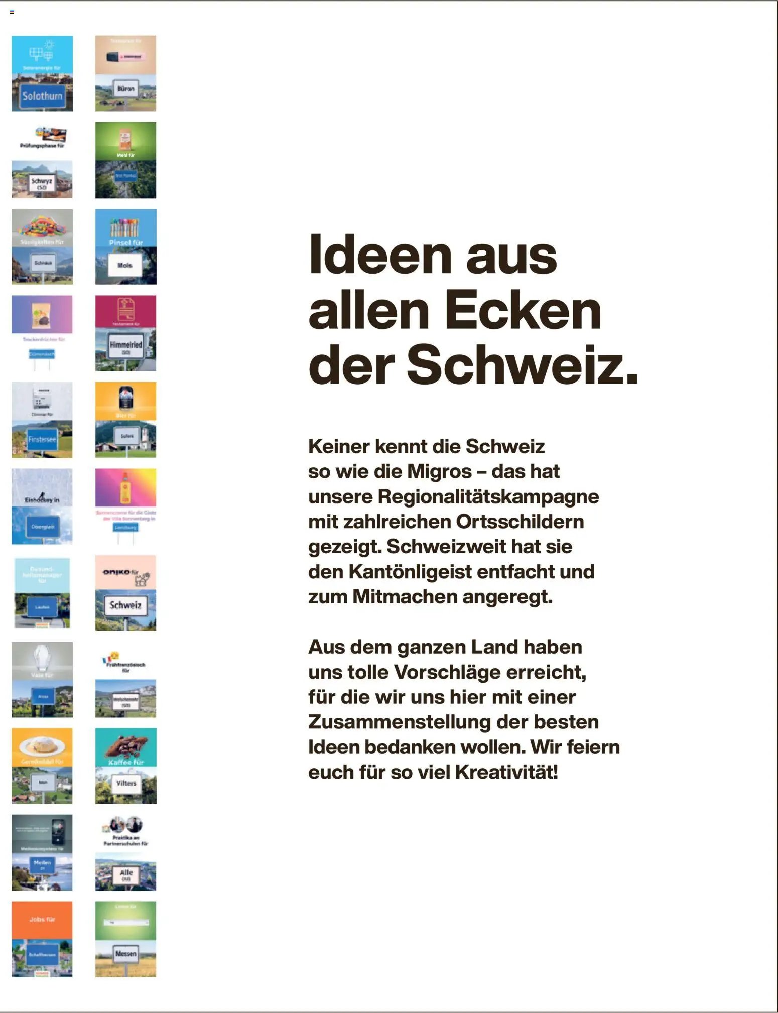 Migros aktionen Magazin