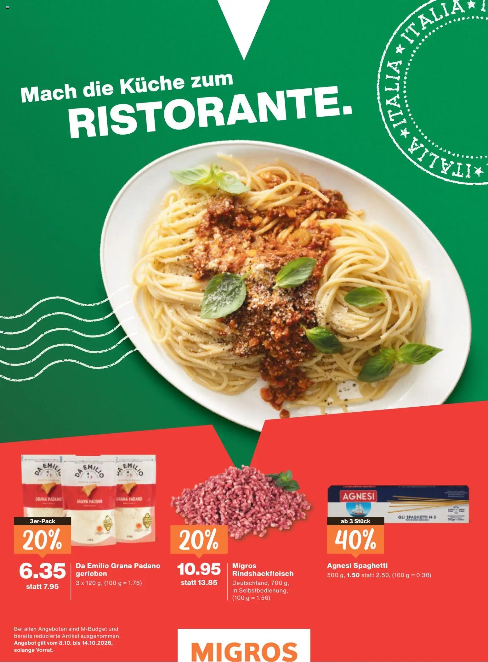Migros aktionen Magazin