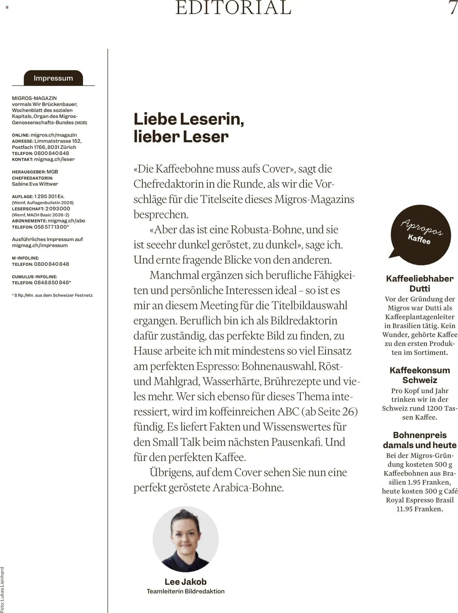 Migros aktionen Magazin