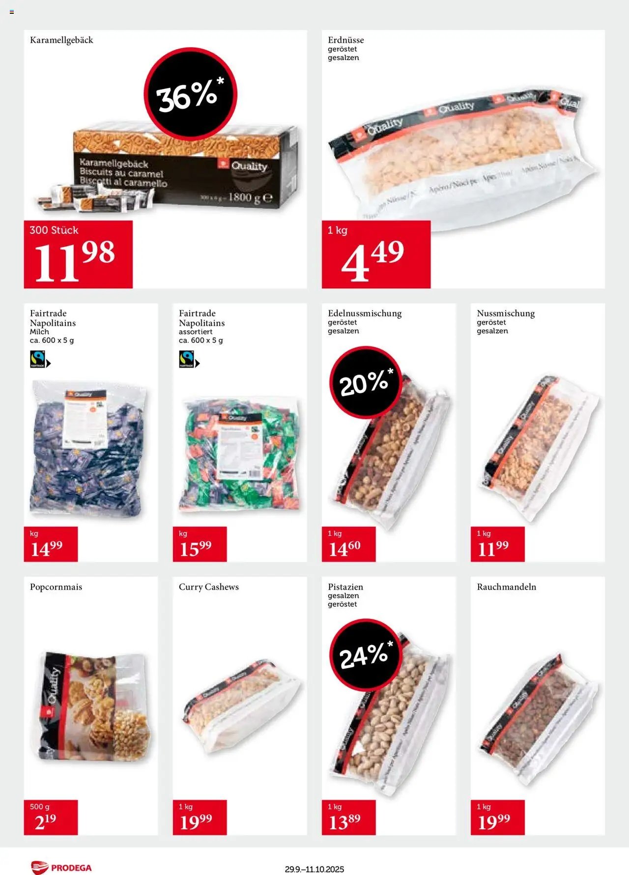 Prodega Aktionen Transgourmet Quality (2025-09-29 - 2025-10-11)