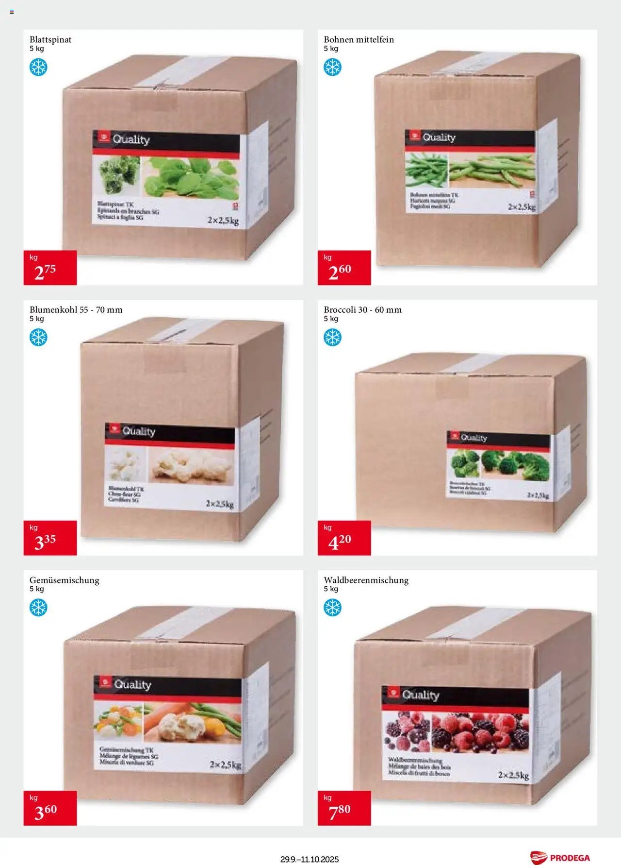Prodega Aktionen Transgourmet Quality (2025-09-29 - 2025-10-11)