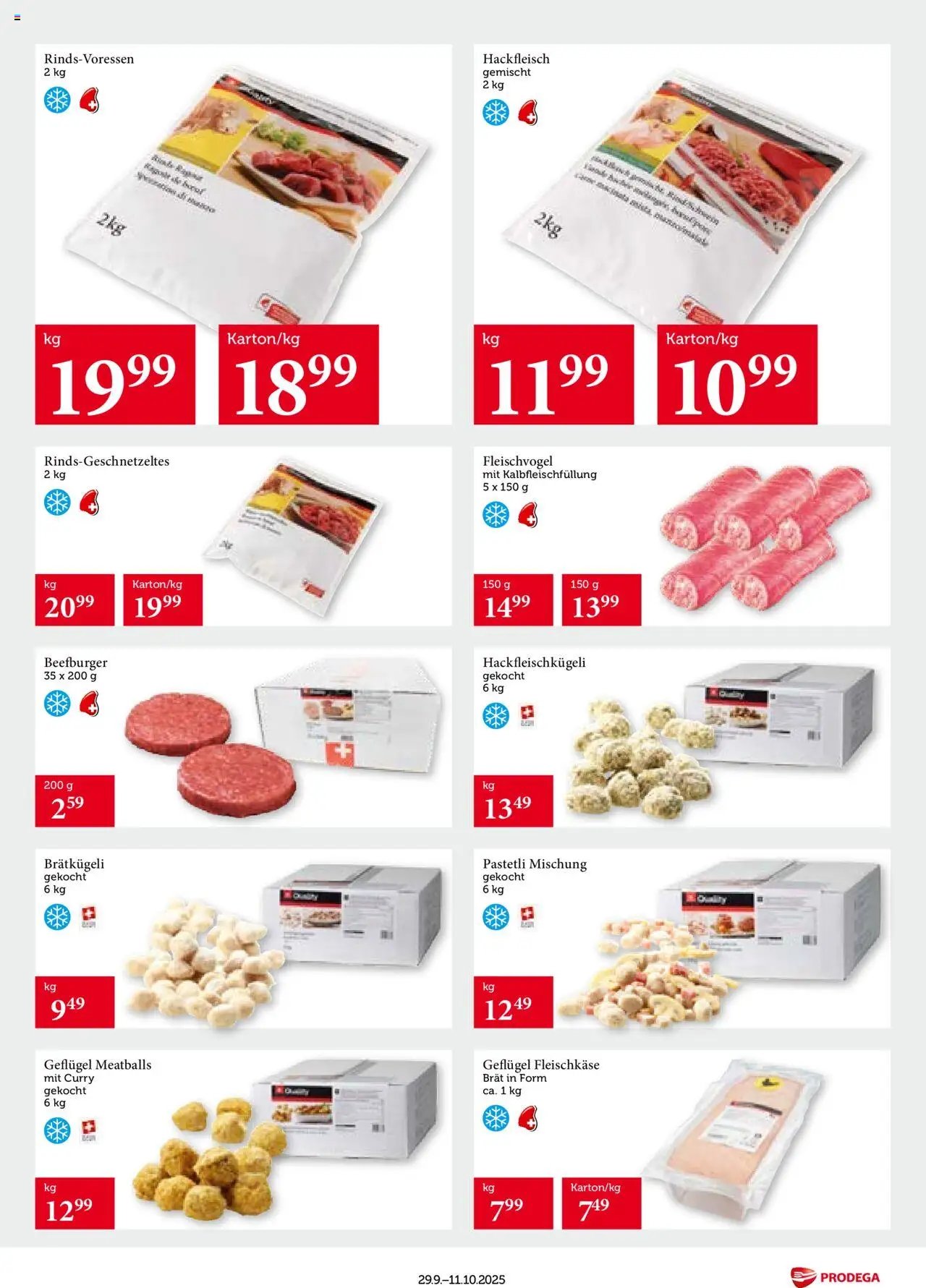 Prodega Aktionen Transgourmet Quality (2025-09-29 - 2025-10-11)