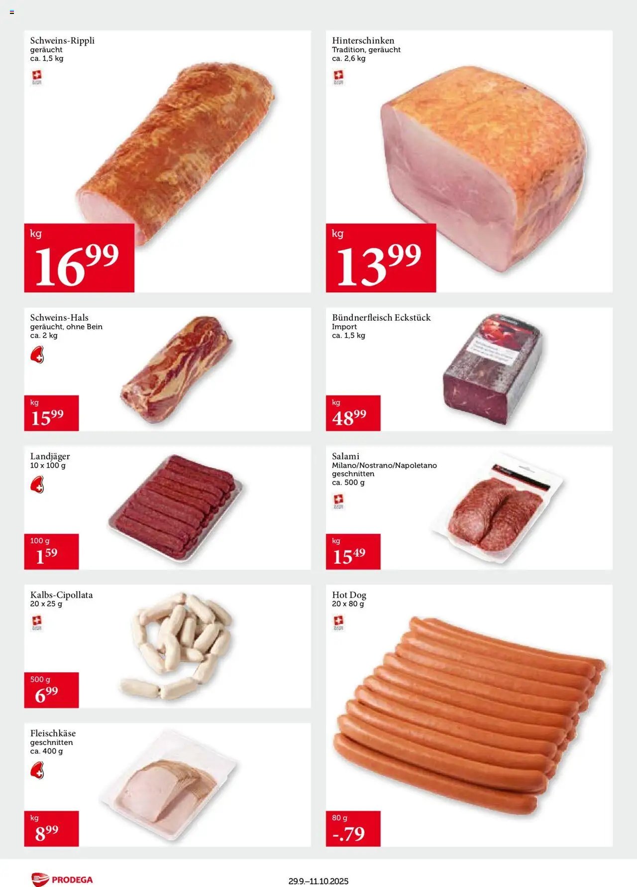 Prodega Aktionen Transgourmet Quality (2025-09-29 - 2025-10-11)